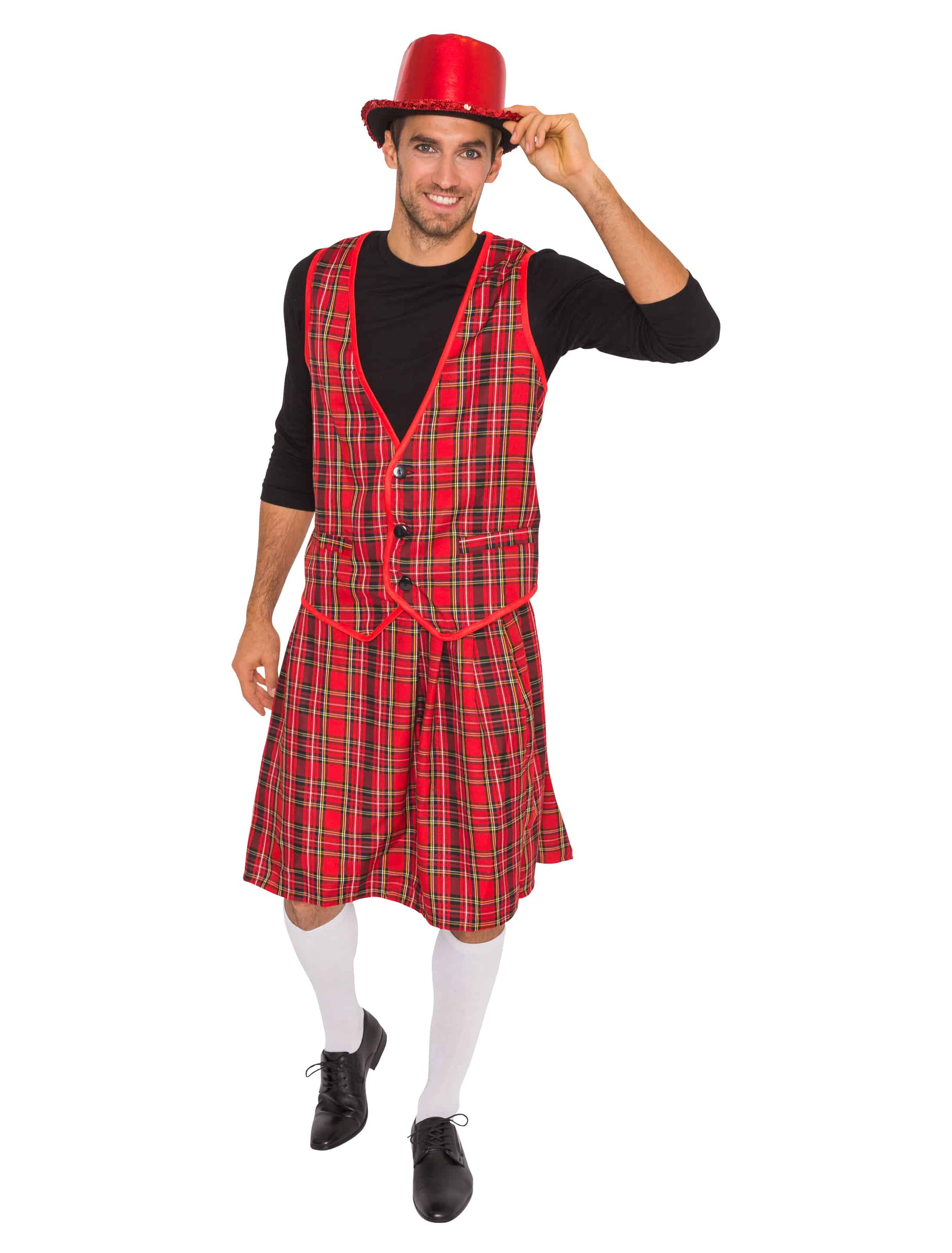 Weste Schotte Herren Schottenkaro 50 Weste Schotte Herren Schottenkaro 50