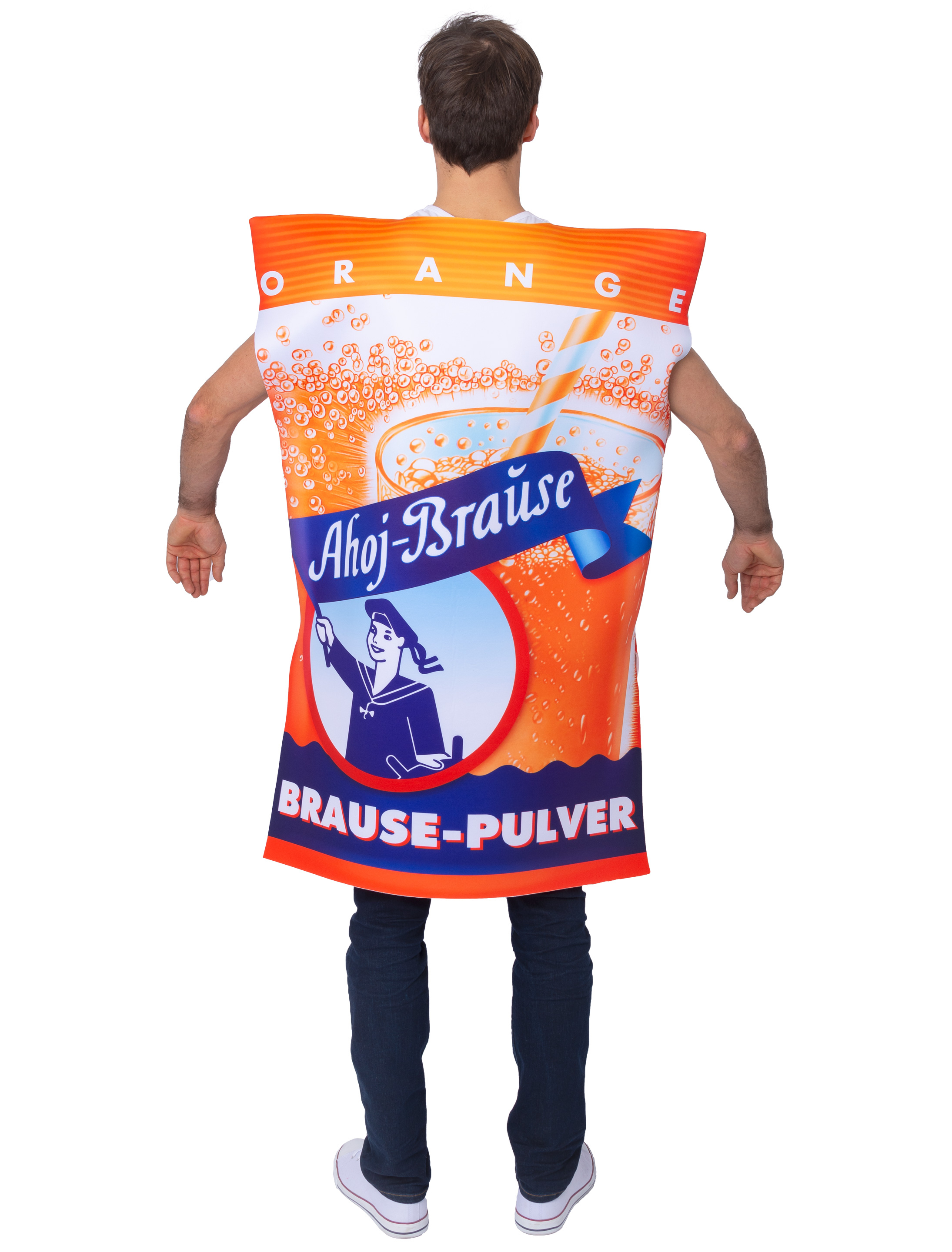 Kostüm Ahoj-Brause orange one size