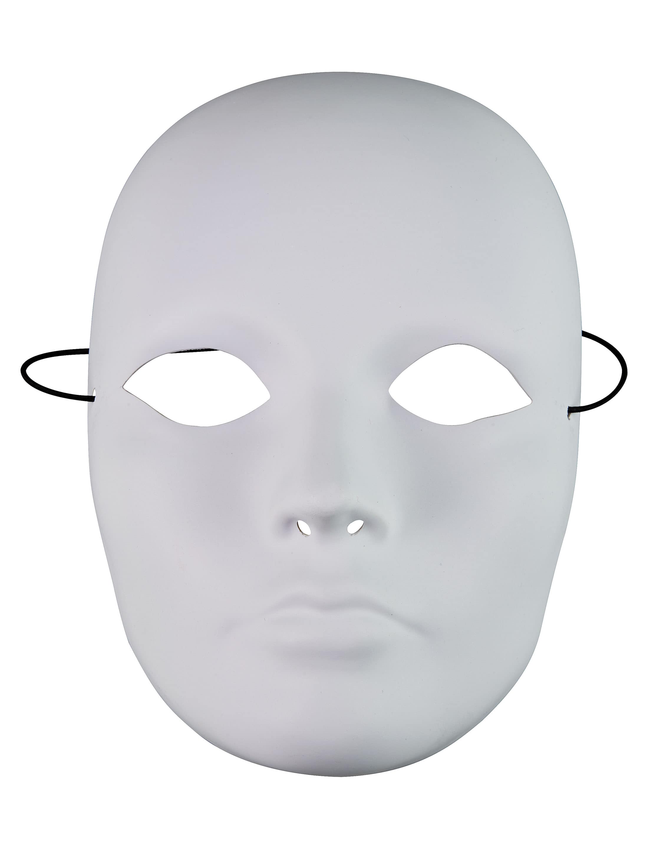 Maske neutral weiß