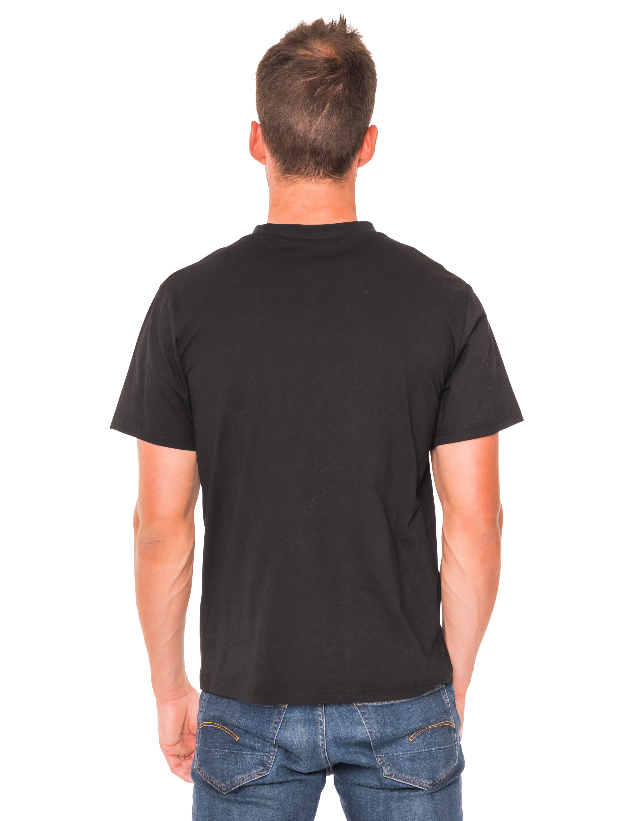 T-Shirt 90er Jahre Herren schwarz 3XL