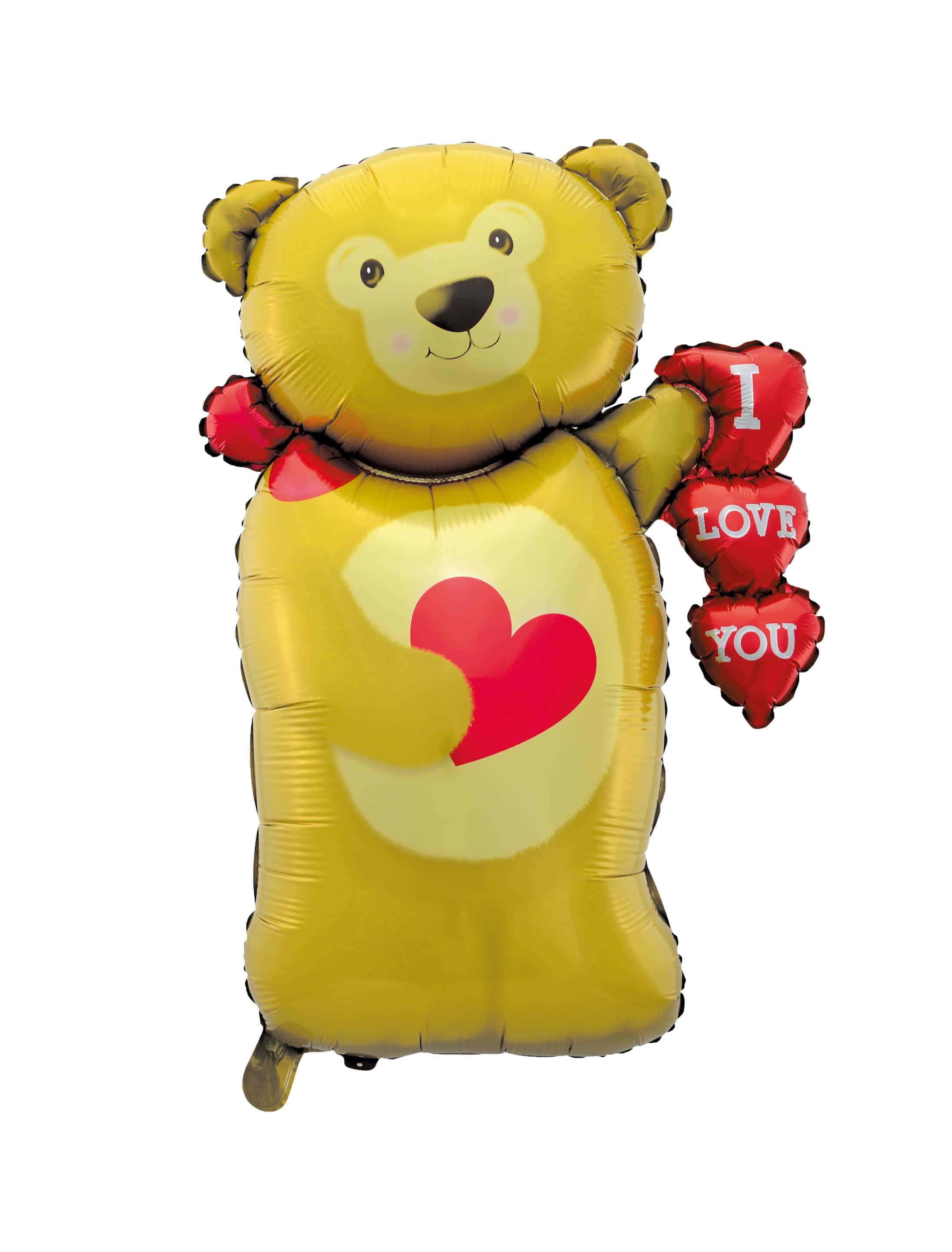 Folienballon Bär I Love You L Folienballon Bär I Love You L