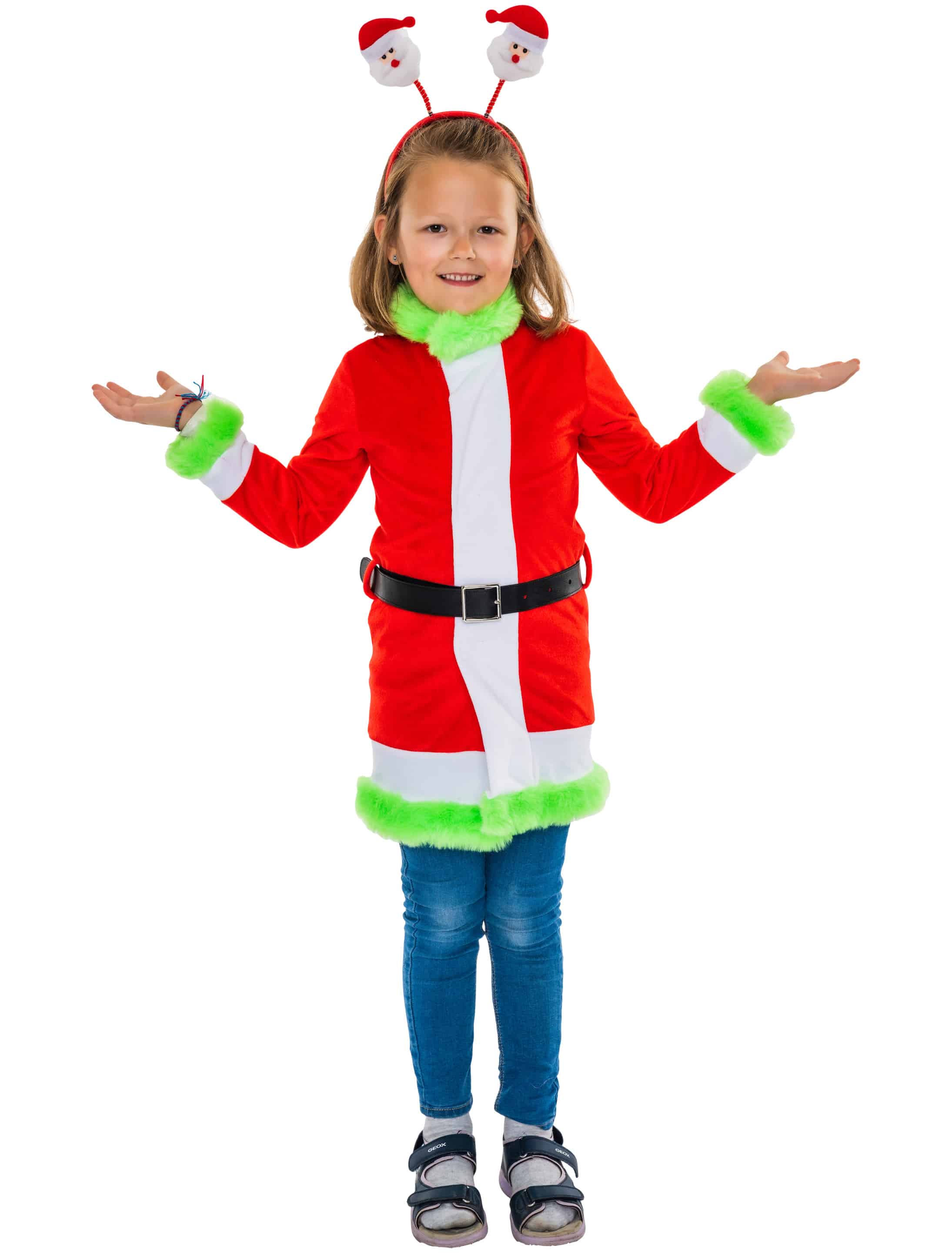 Jacke Elf mit Gürtel Kinder multicolor bzw. bunt 116-128