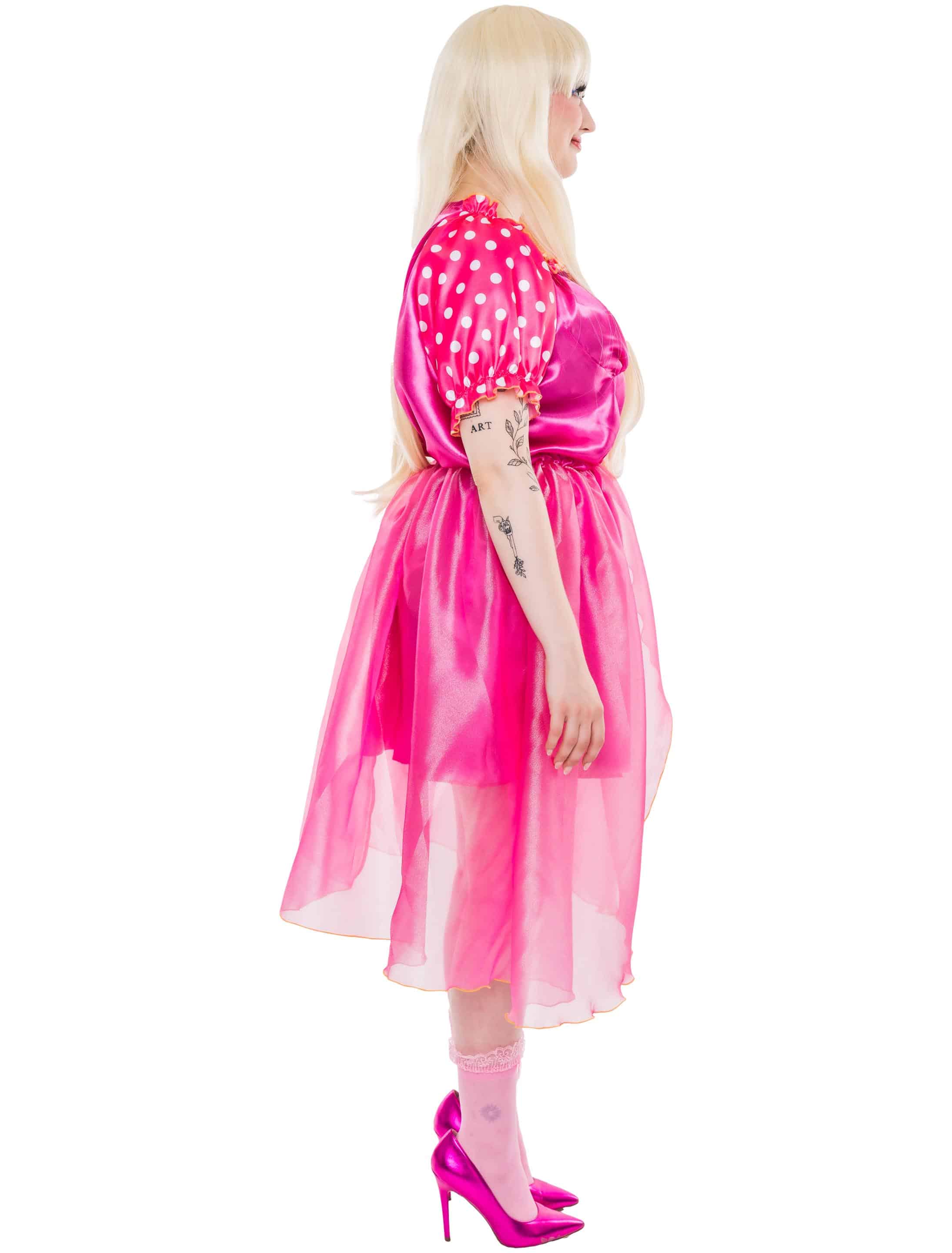 Kleid Prinzessin pink S-M