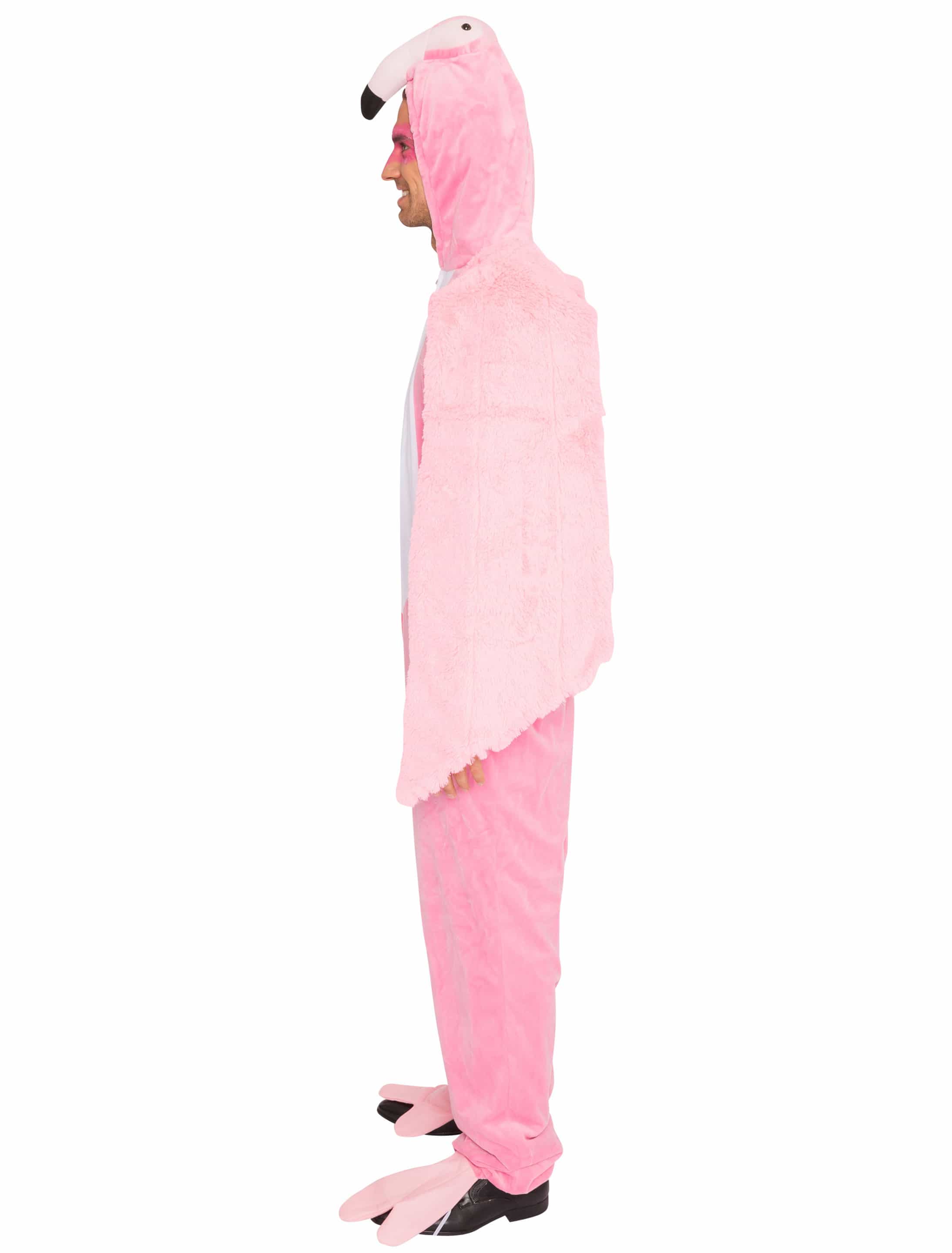 Overall Plüsch Flamingo Herren pink 56/58