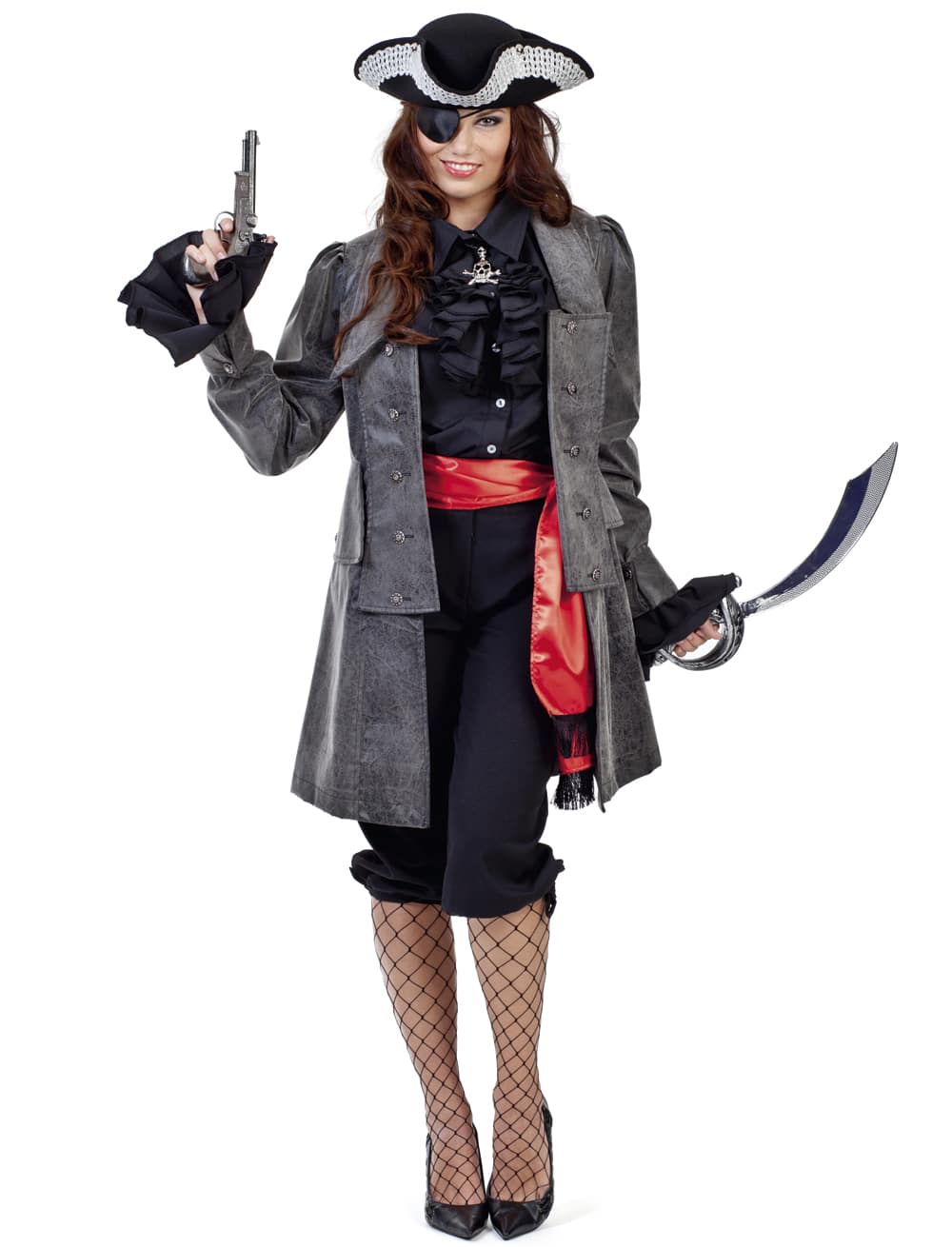 Kniebundhose Damen schwarz 46