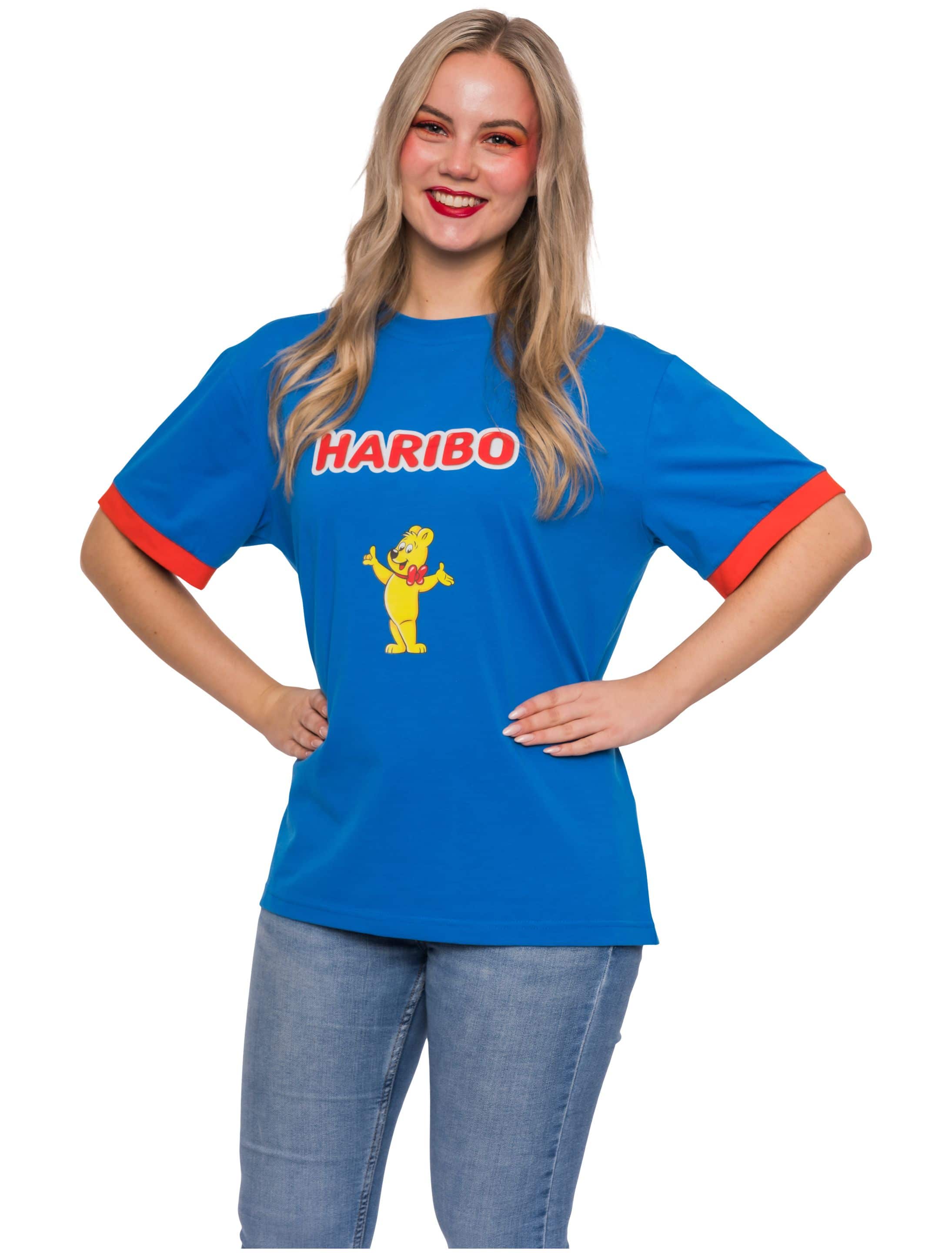 T-Shirt HARIBO Goldbären blau S