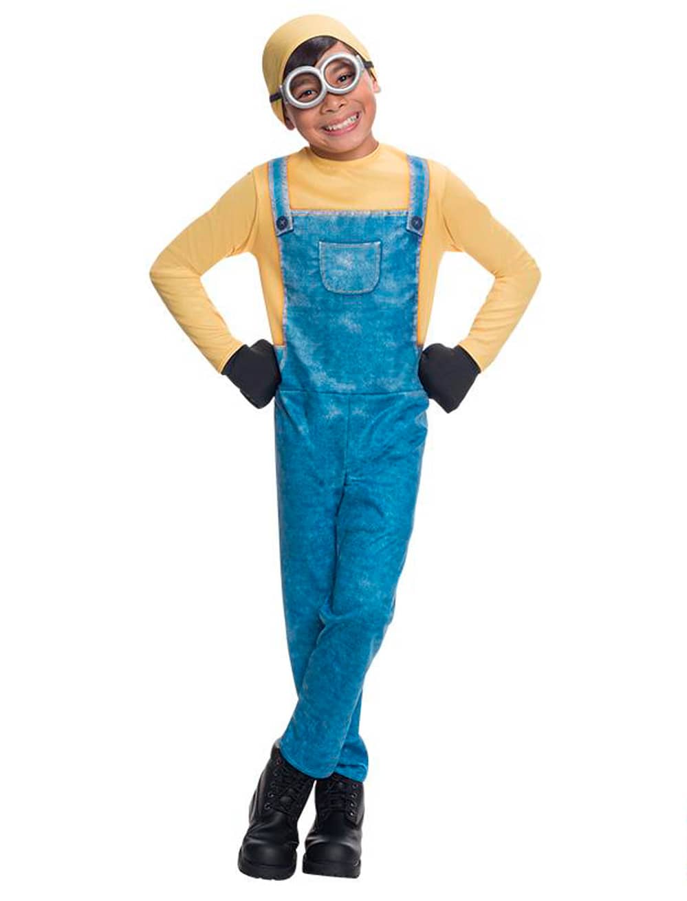 Minion Bob Kinder 4-tlg. blau/gelb L