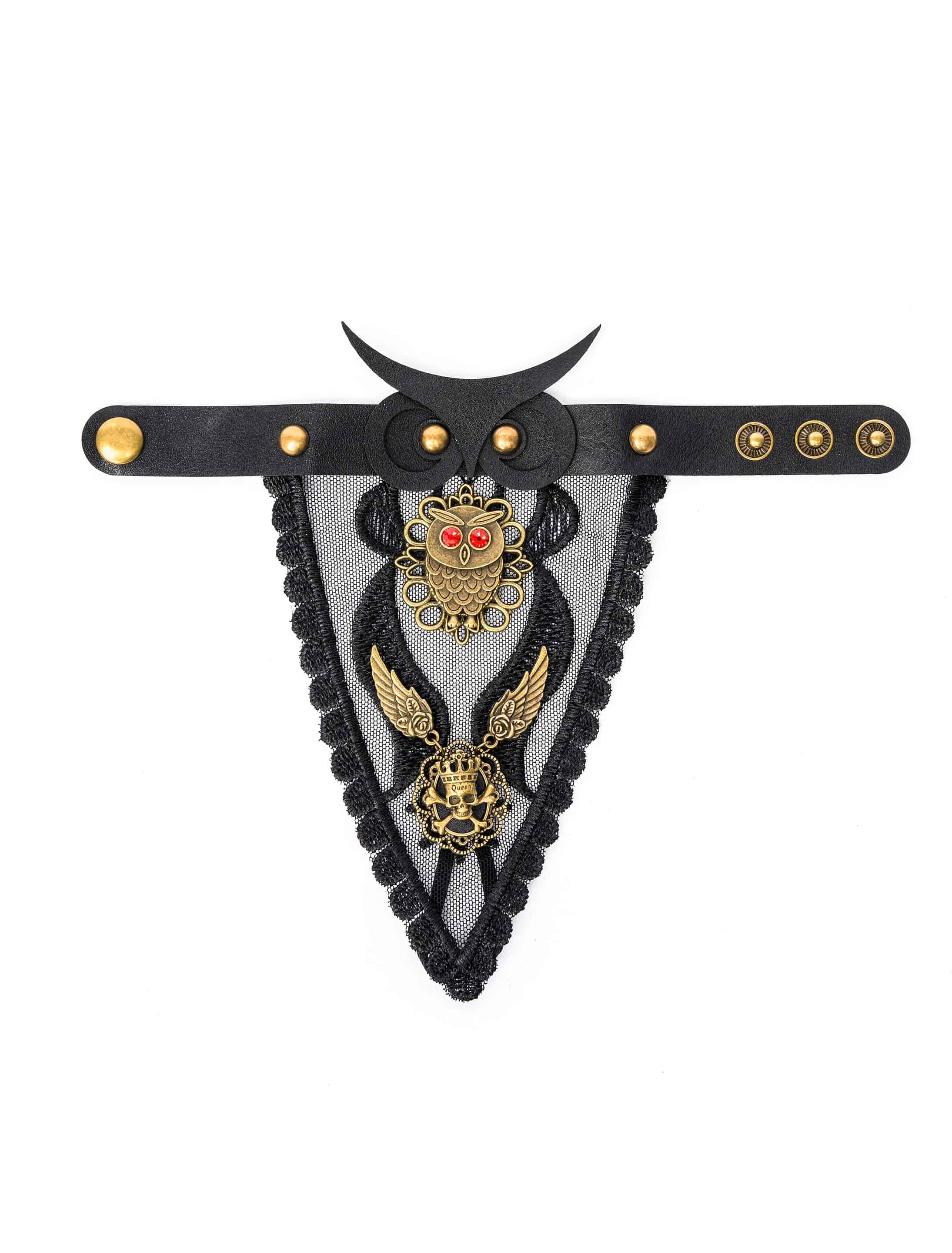 Handschmuck Eule schwarz Handschmuck Eule schwarz