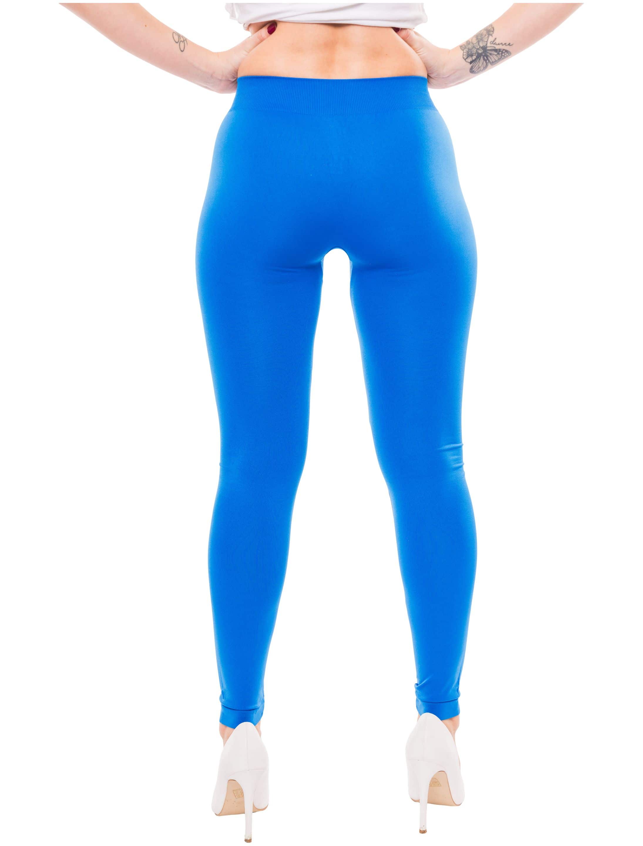 Leggings 200den Damen blau 2XL