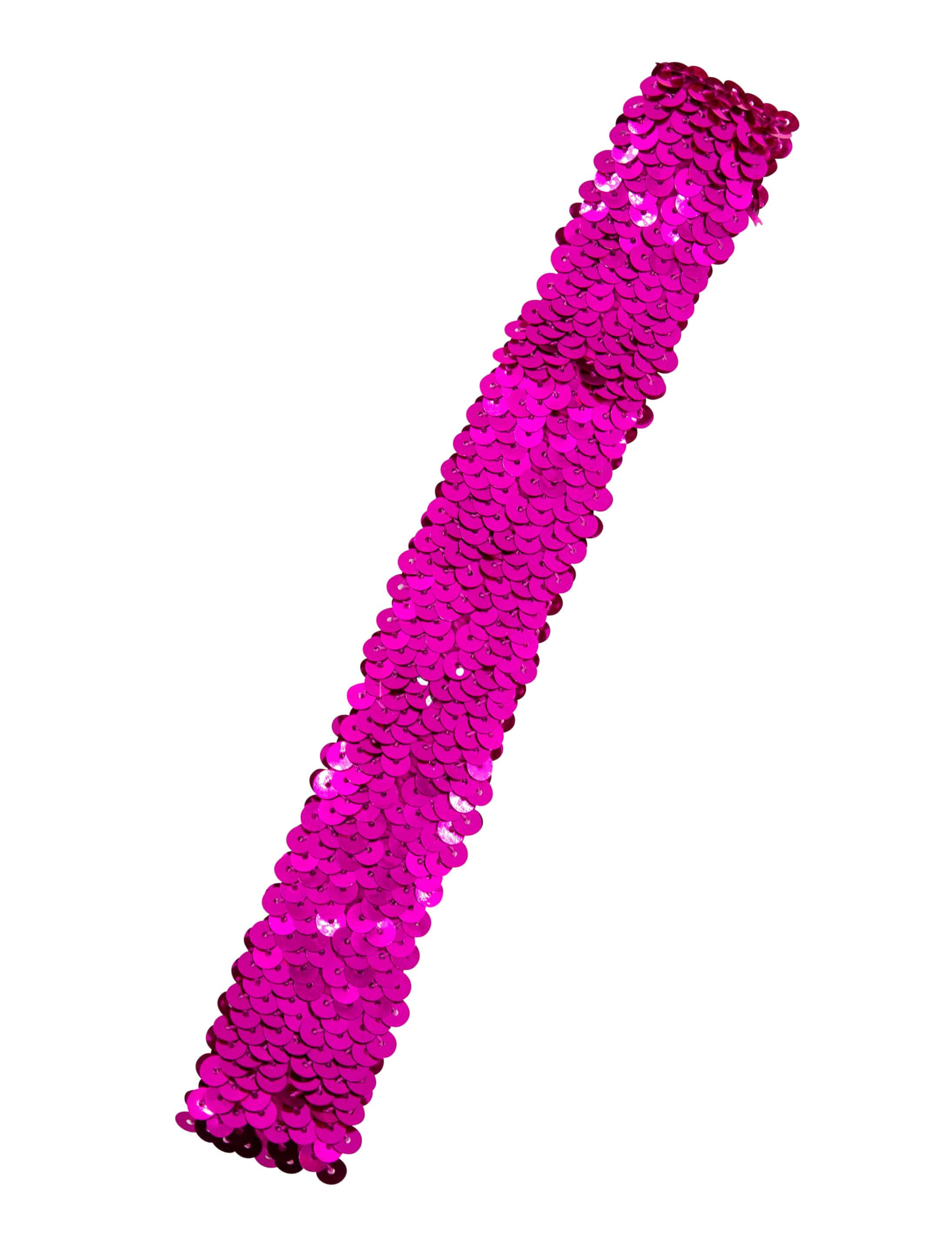 Stirnband Pailletten pink