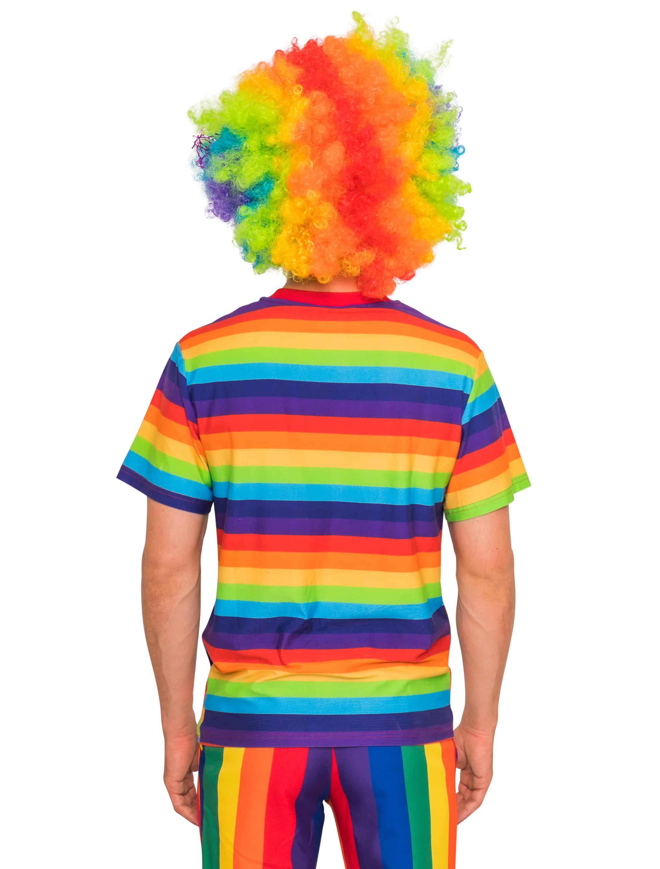 T-Shirt Herren Regenbogen rainbow 2XL