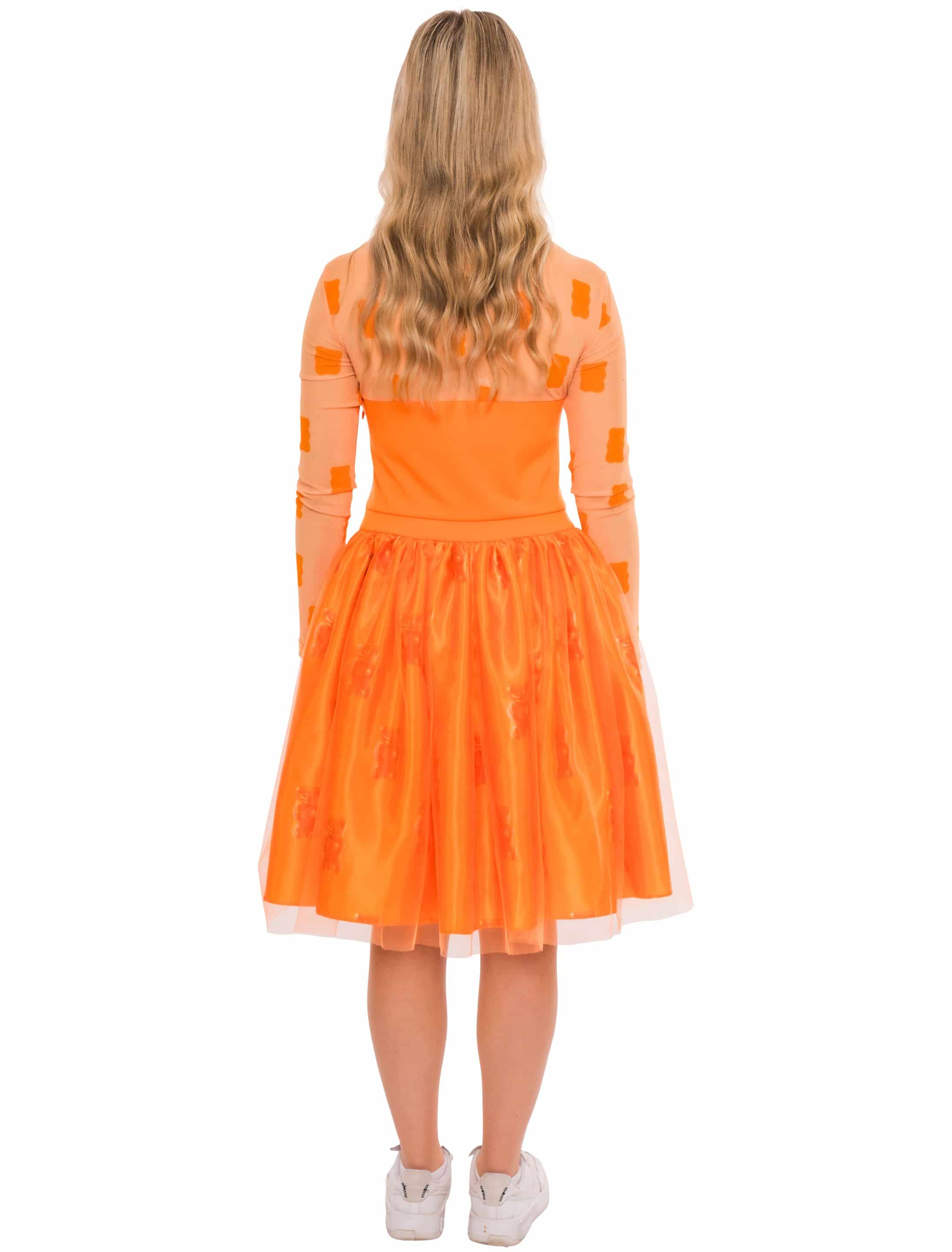 Kleid HARIBO Goldbären Damen orange XL