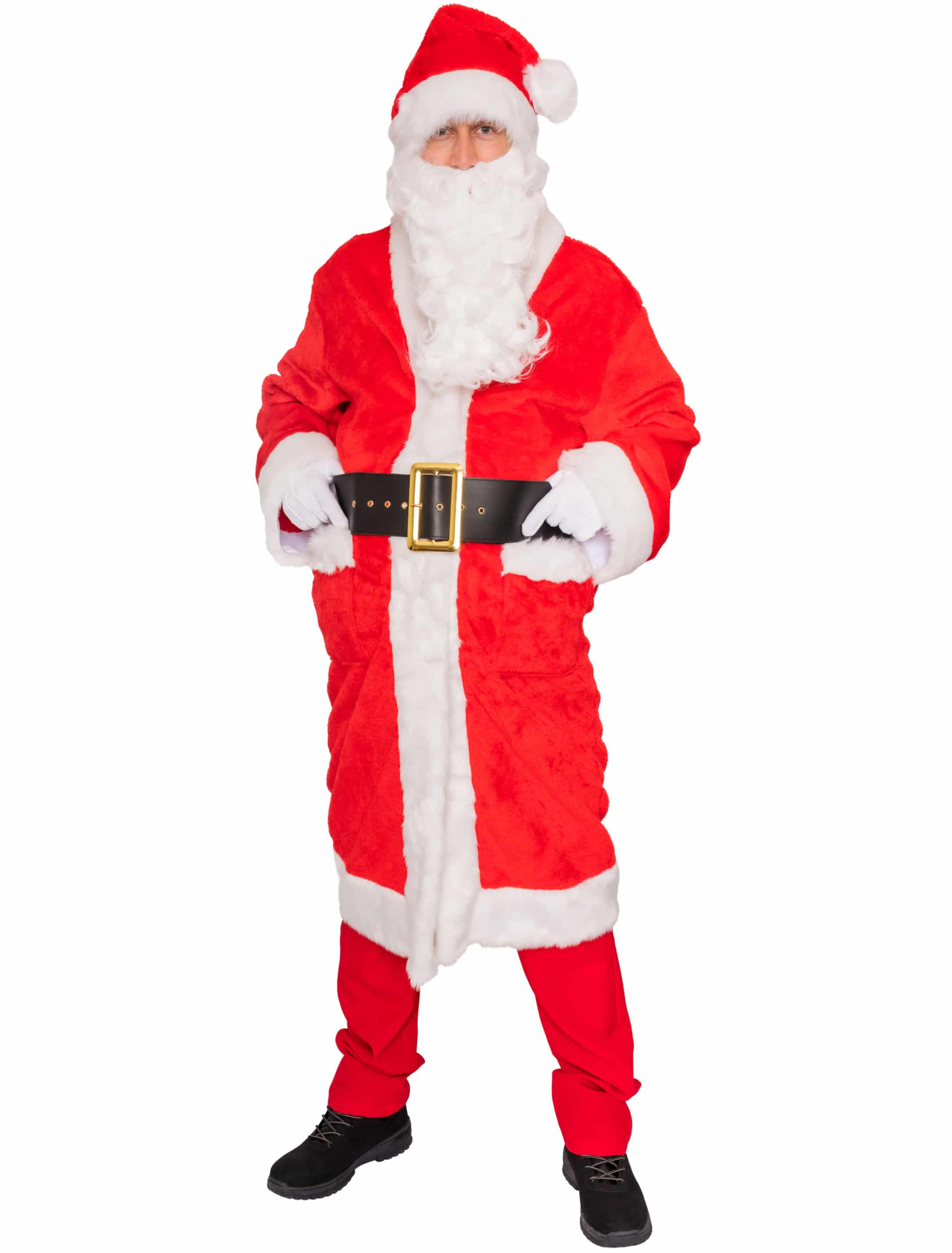 Mantel Weihnachtsmann 3-tlg. rot S/M