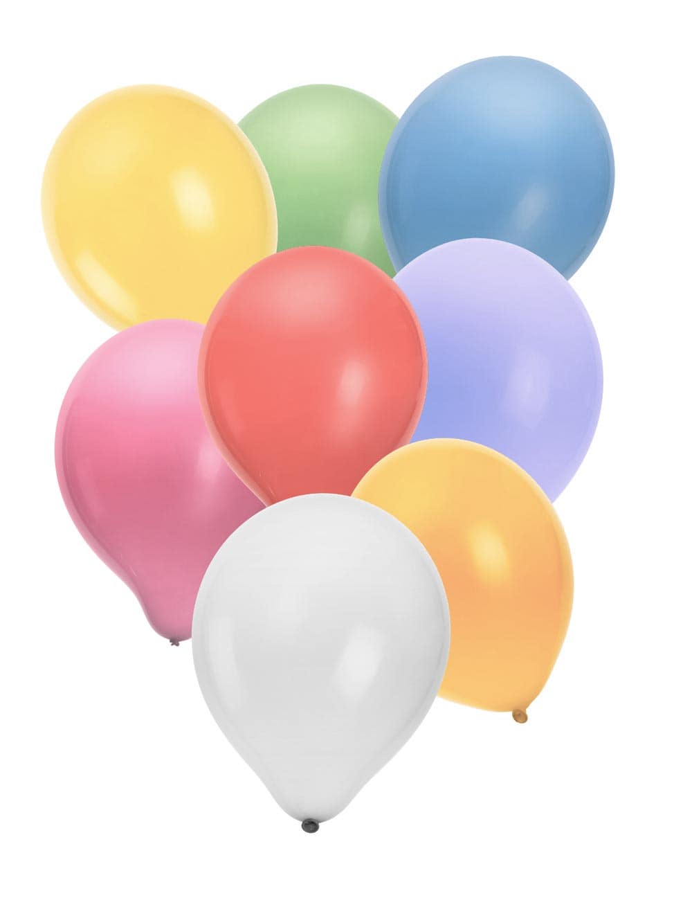 Luftballons pastell bunt 100er Btl.  90/100