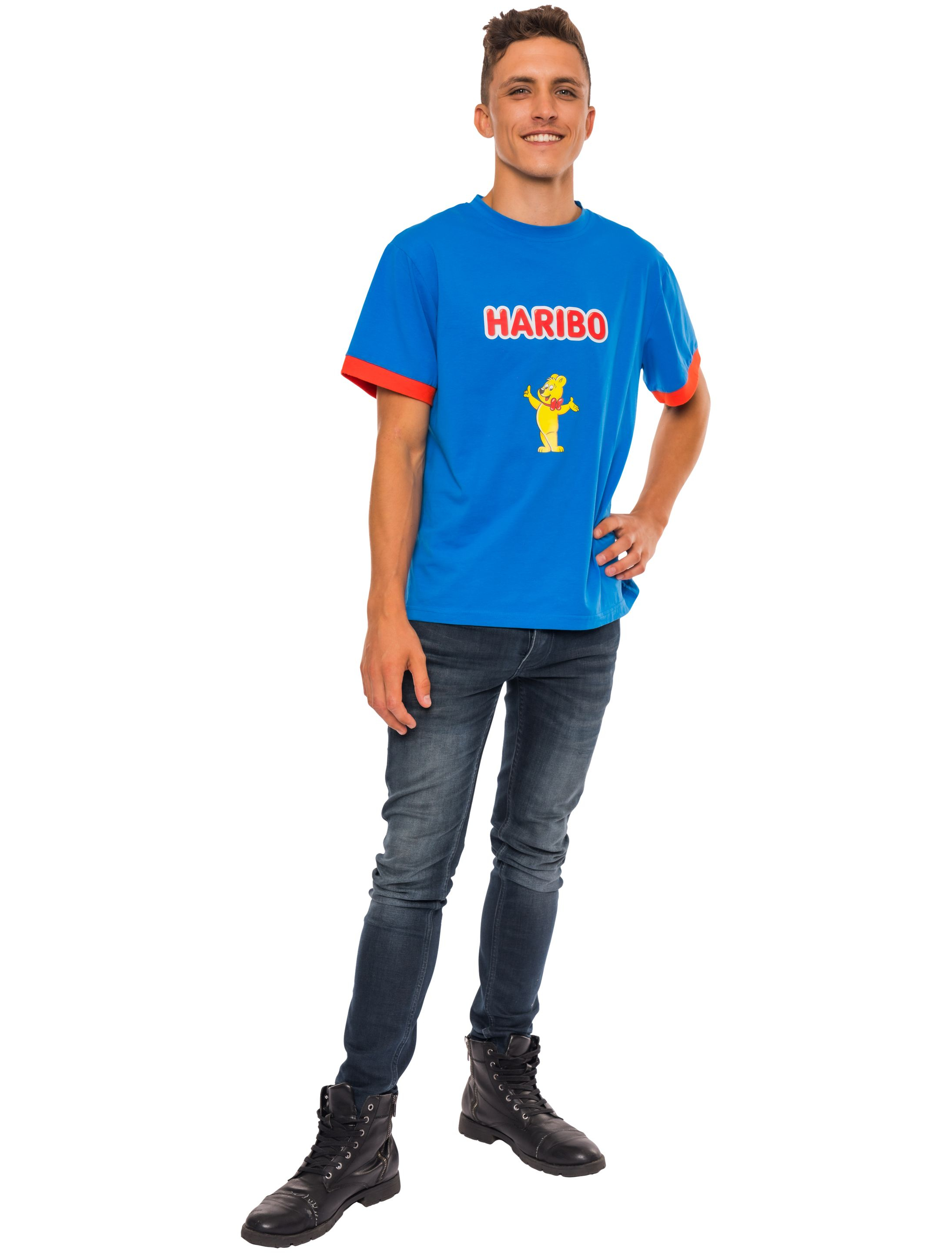 T-Shirt HARIBO Goldbären blau XL