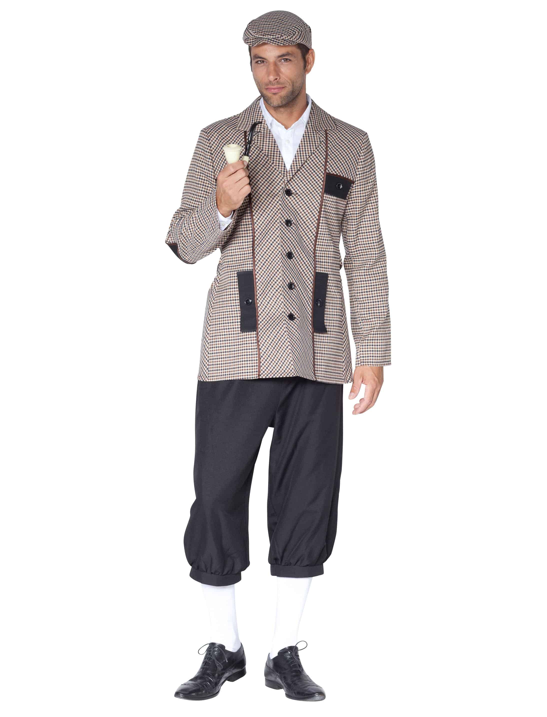 Sherlock Holmes 3-tlg. beige 60