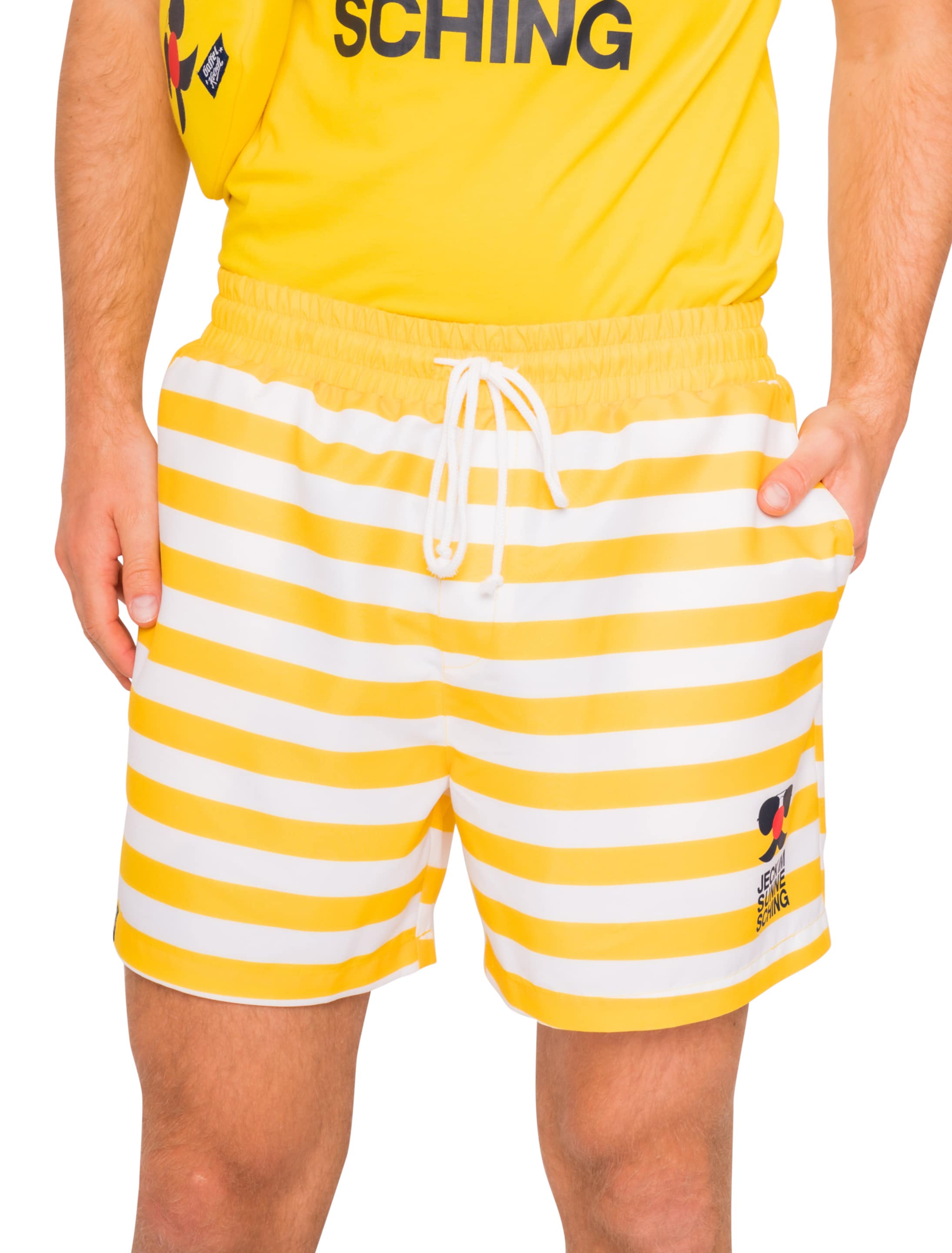 Shorts Jeck im Sunnesching Herren gelb 2XL/3XL