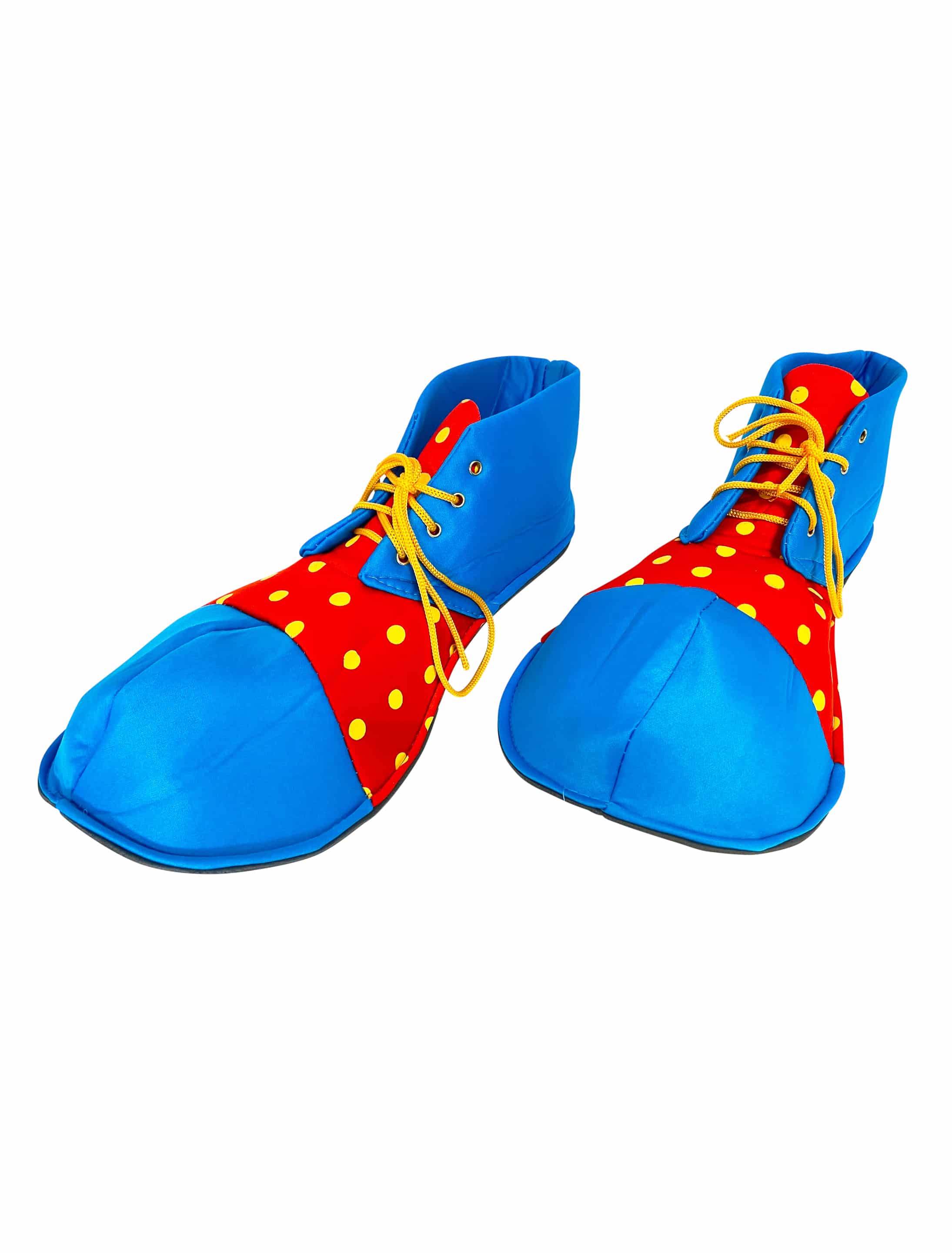 Clownschuhe blau/rot