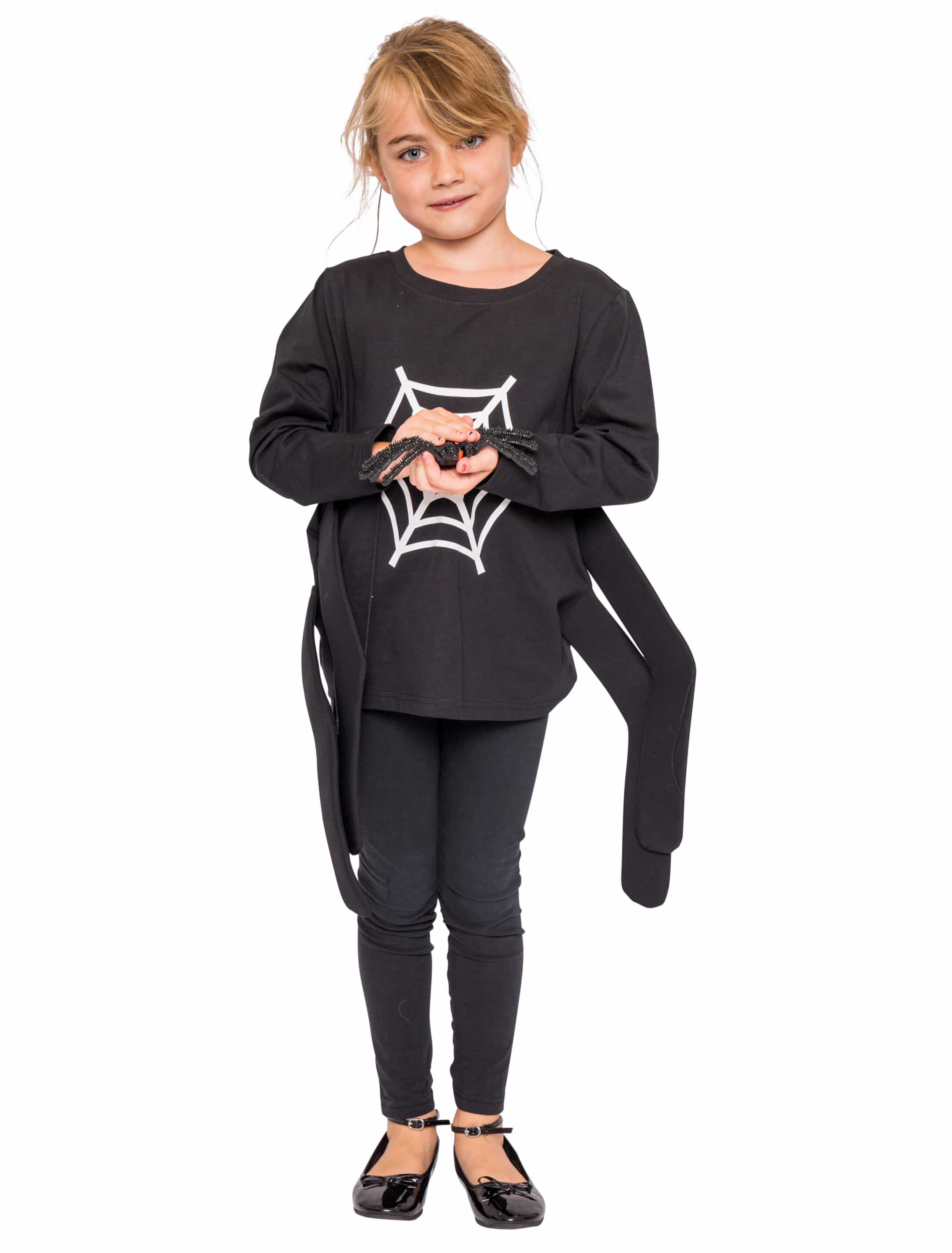 Shirt Spinne Kinder schwarz 116-128 Shirt Spinne Kinder schwarz 116-128