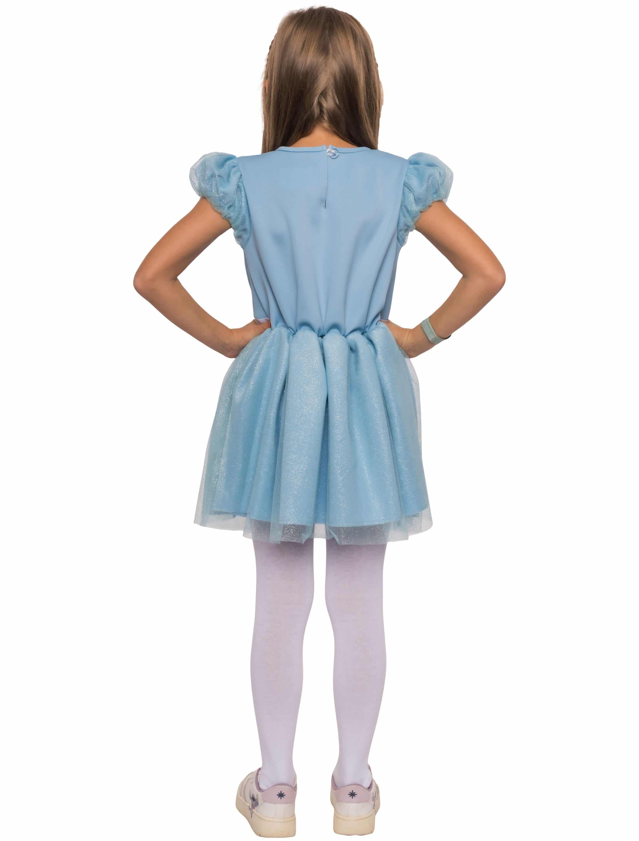 Kleid Cinderalla Mädchen blau 116/128