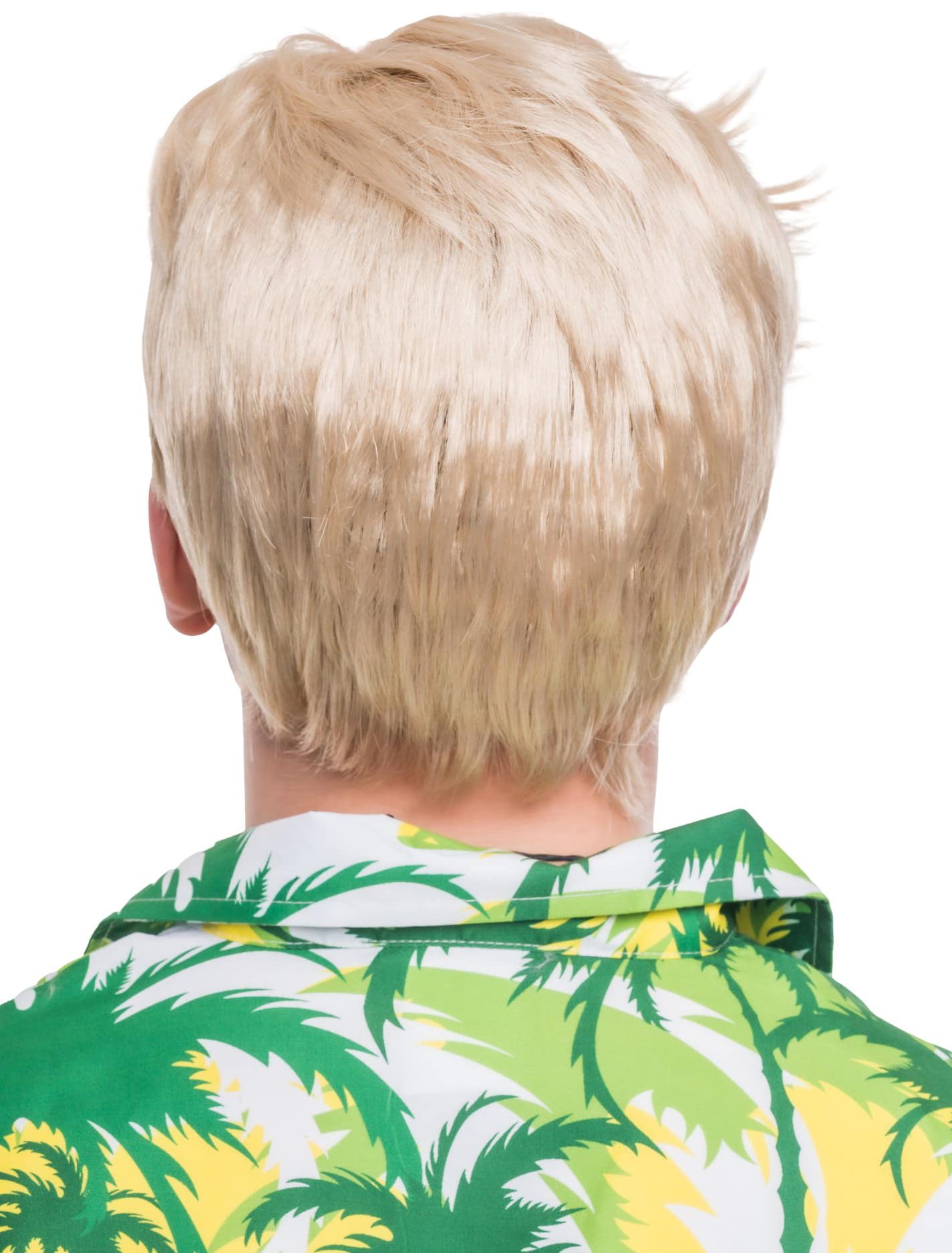 Perücke Kurzhaar Partyboy blond