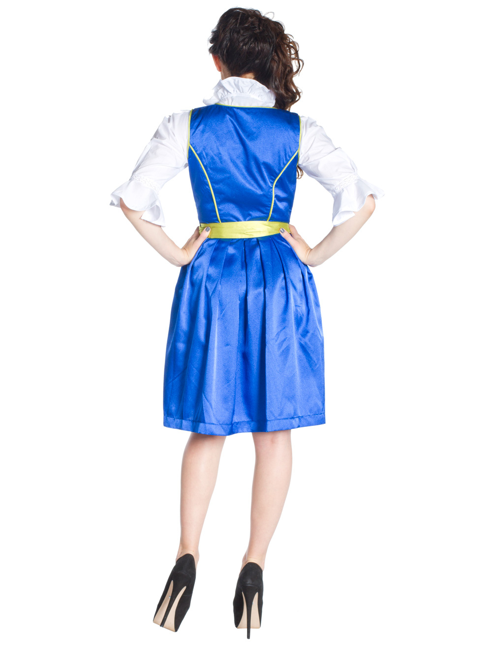 Dirndl Hannah blau/grün 42