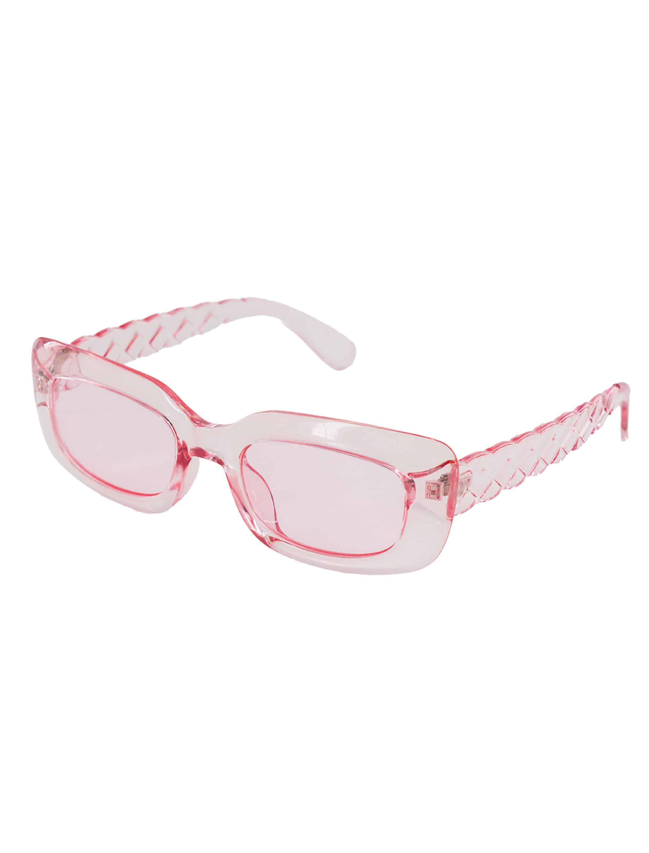 Brille transparent  pink