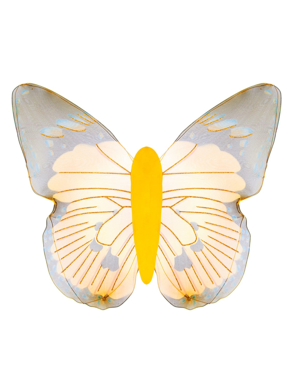 Schmetterlingsflügel gelb