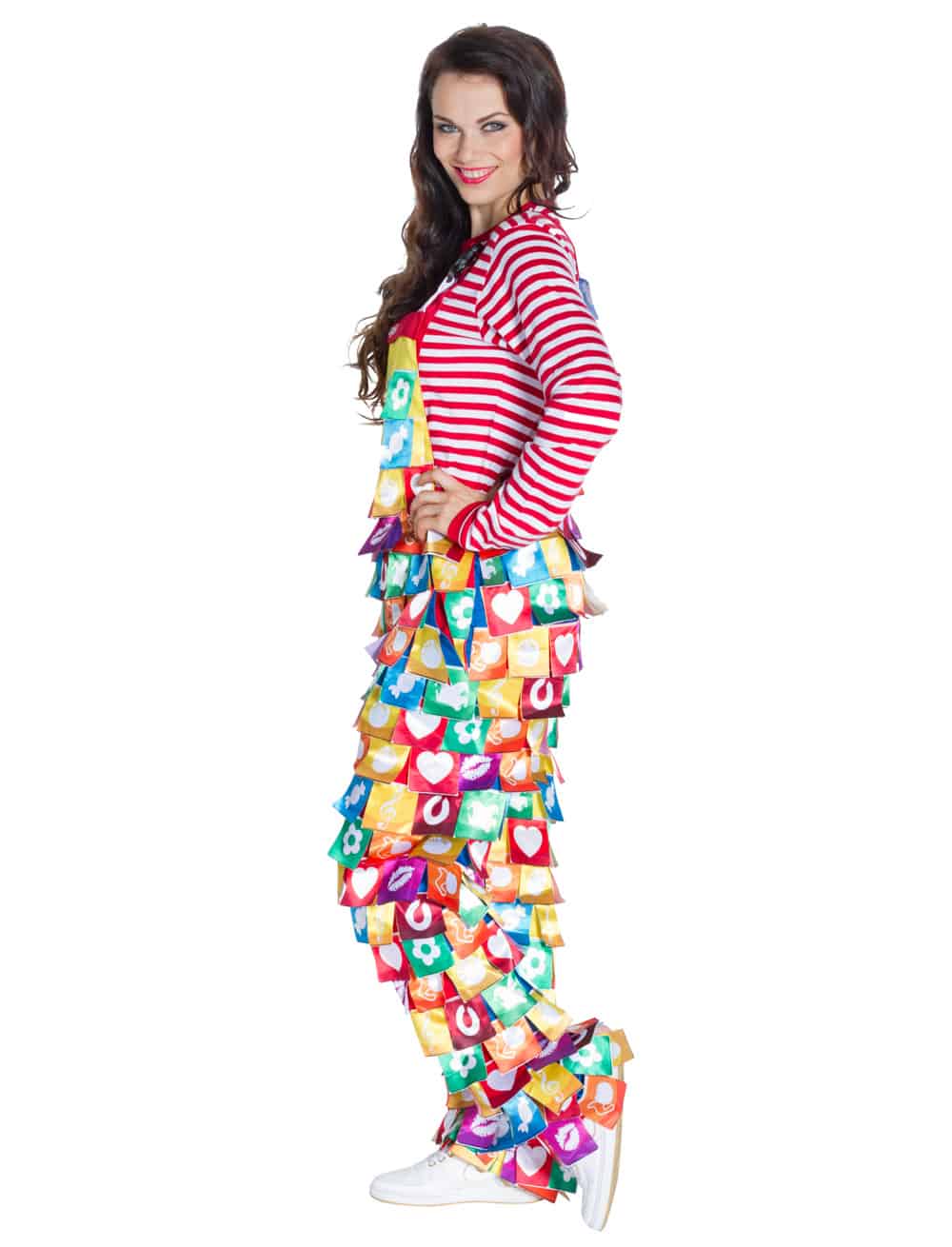Motto-Latzhose 2015 mit Lappen XXS Motto-Latzhose 2015 mit Lappen XXS