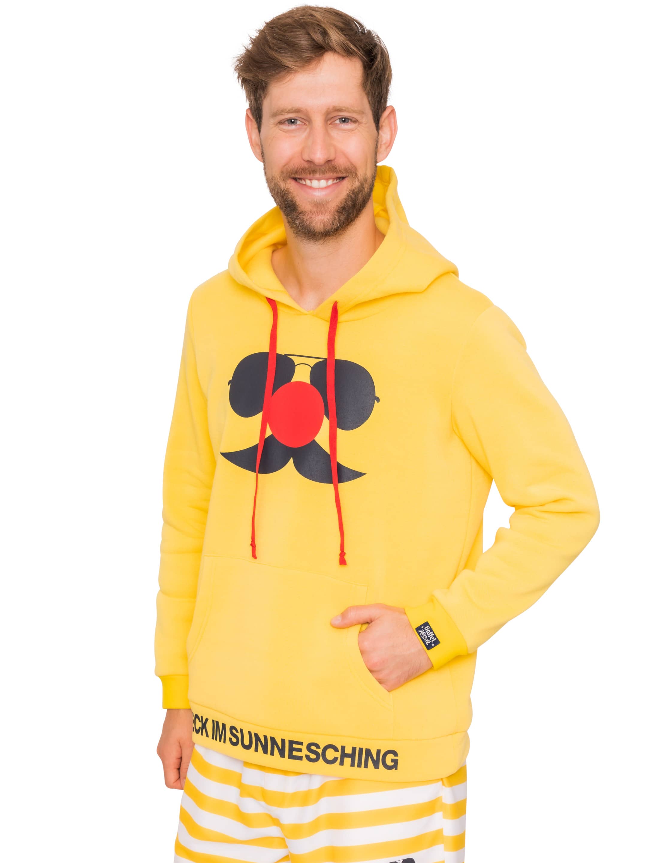 JIS Hoodie Jeck im Sunnesching Unisex gelb L/XL