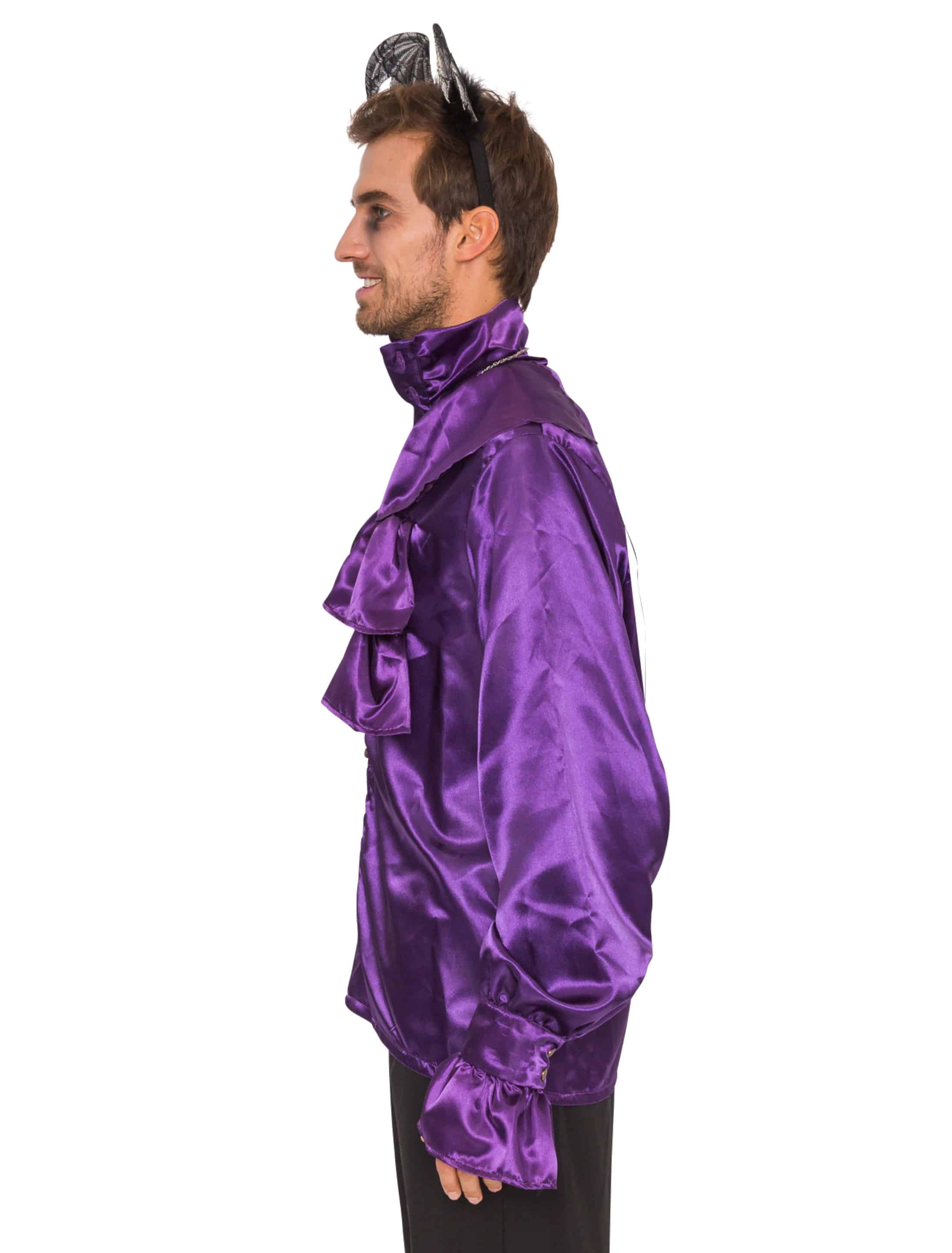 Hemd Vampir lila 2XL Hemd Vampir lila 2XL