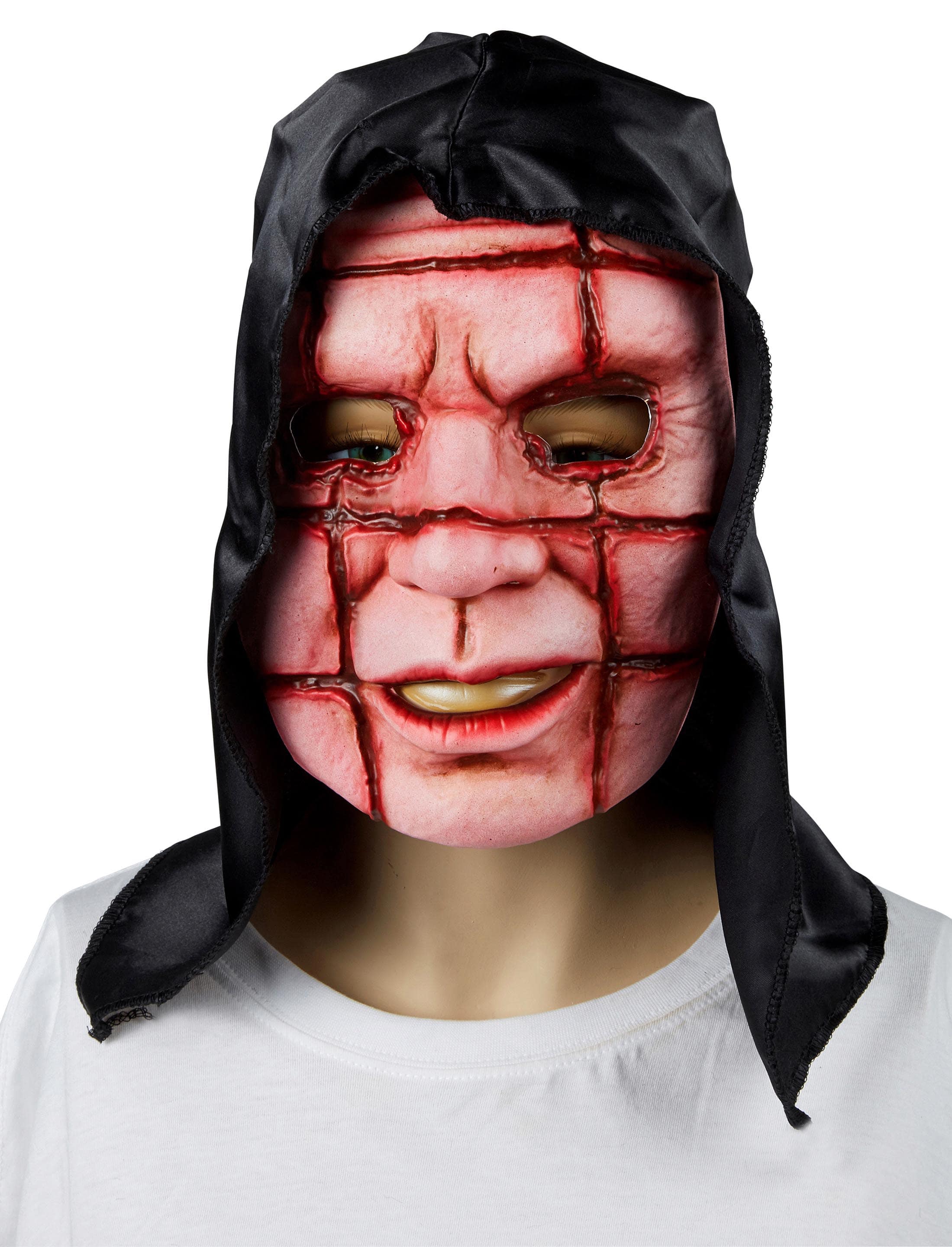 Maske mit Schnitten Maske mit Schnitten