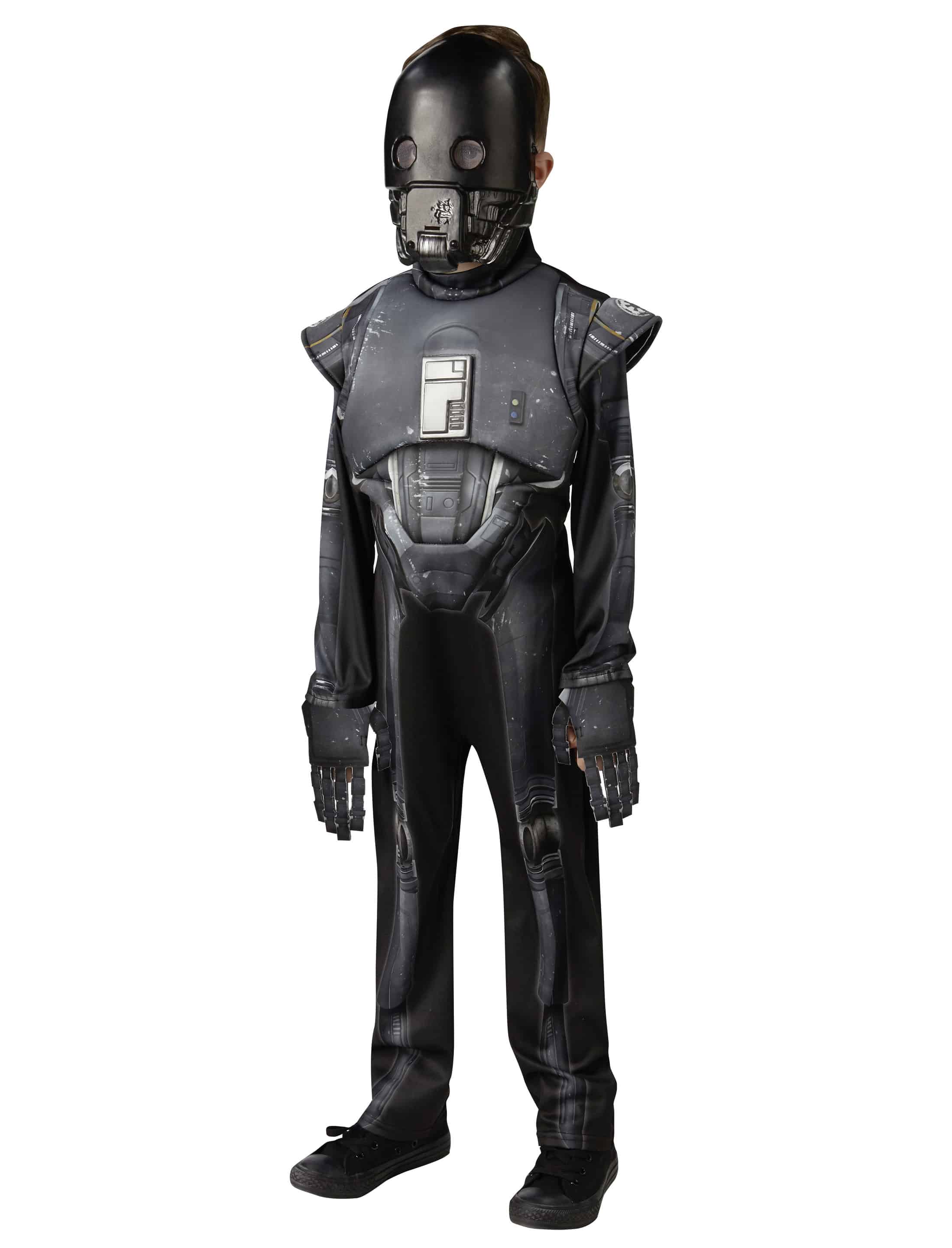 K-2SO Star Wars de luxe Kinder 2-tlg. schwarz L