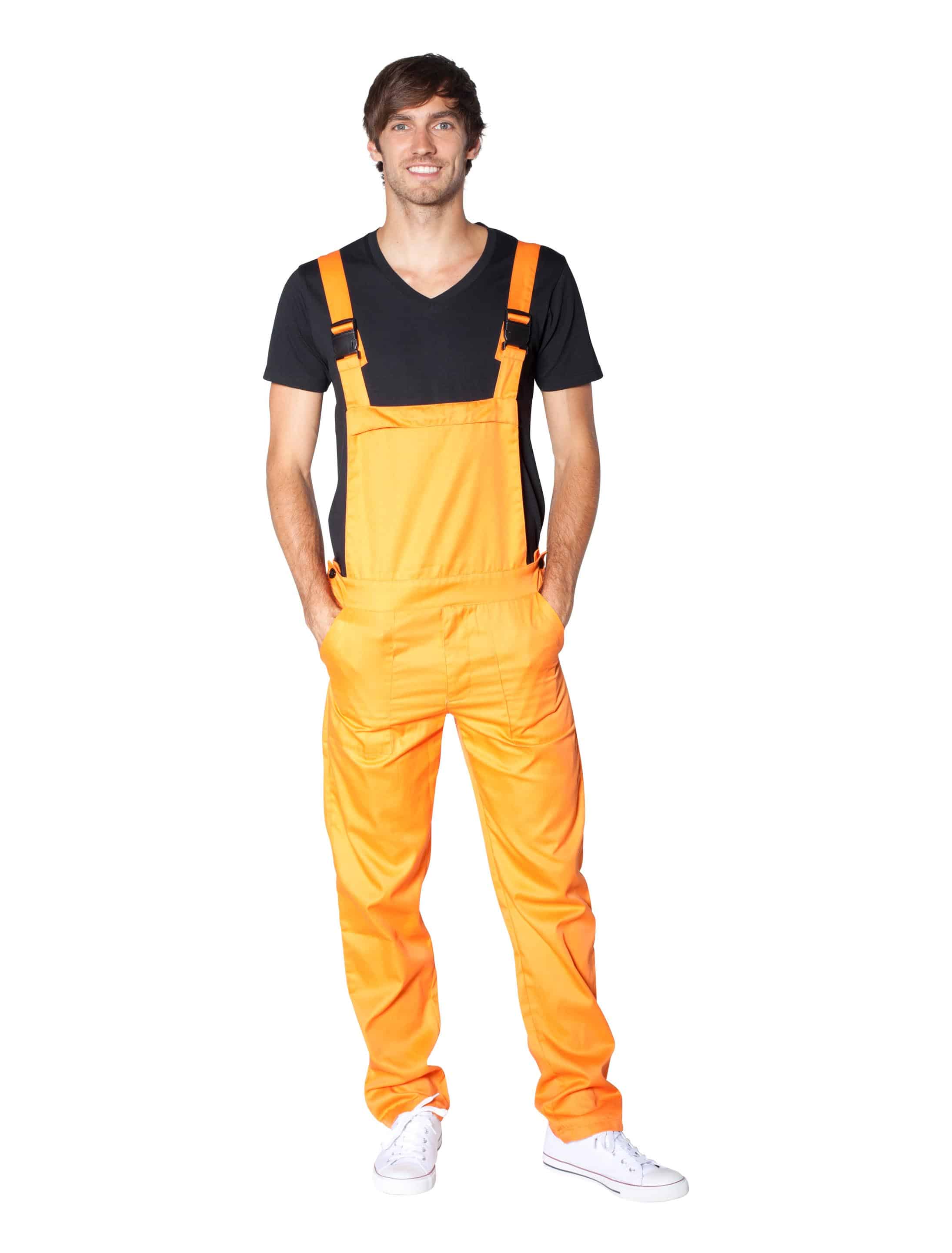 Latzhose orange 3XL