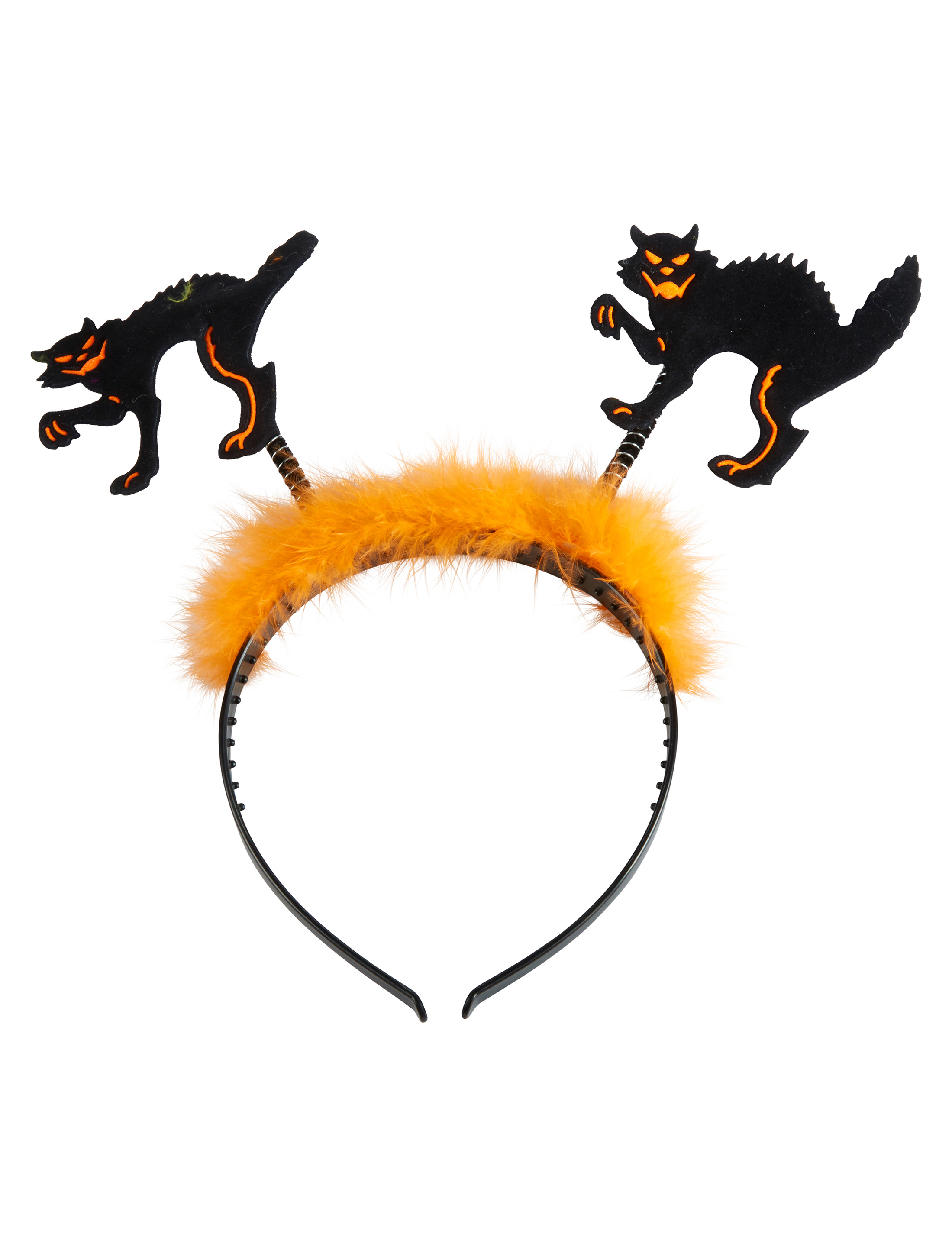 Haarreif Katzen mit Marabu