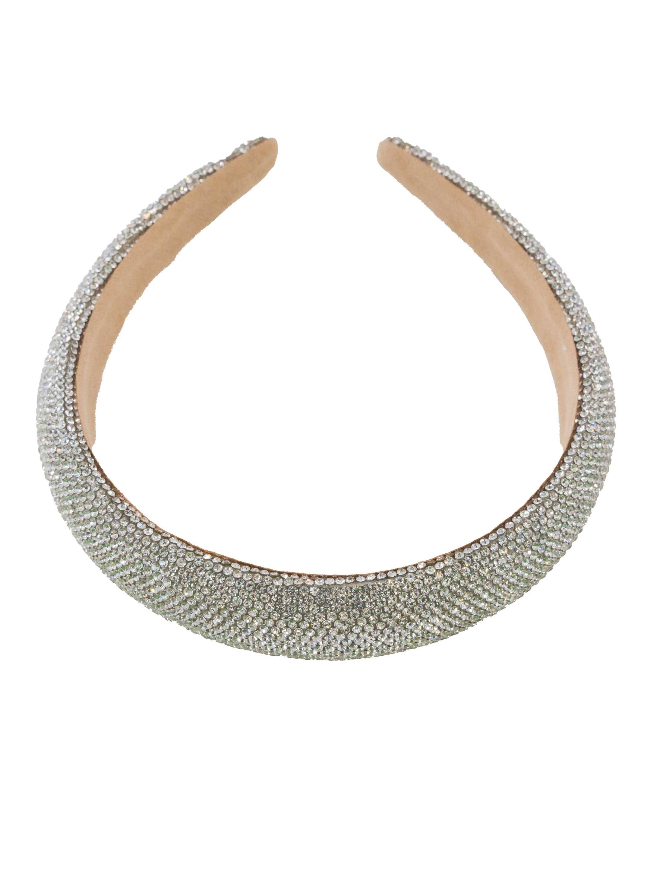 Haarreif Glitzer silber