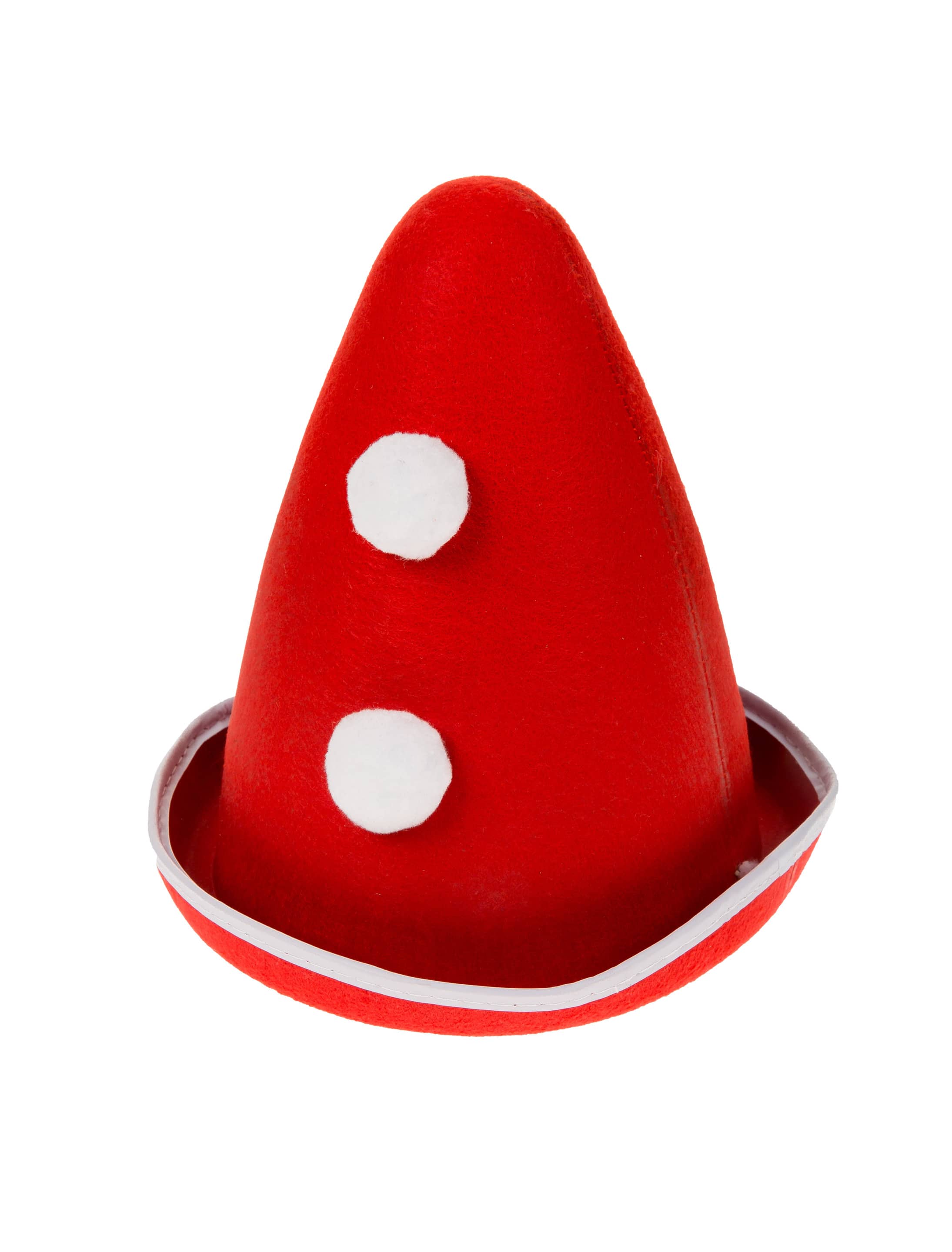 Spitzhut Clown rot/weiß Spitzhut Clown rot/weiß