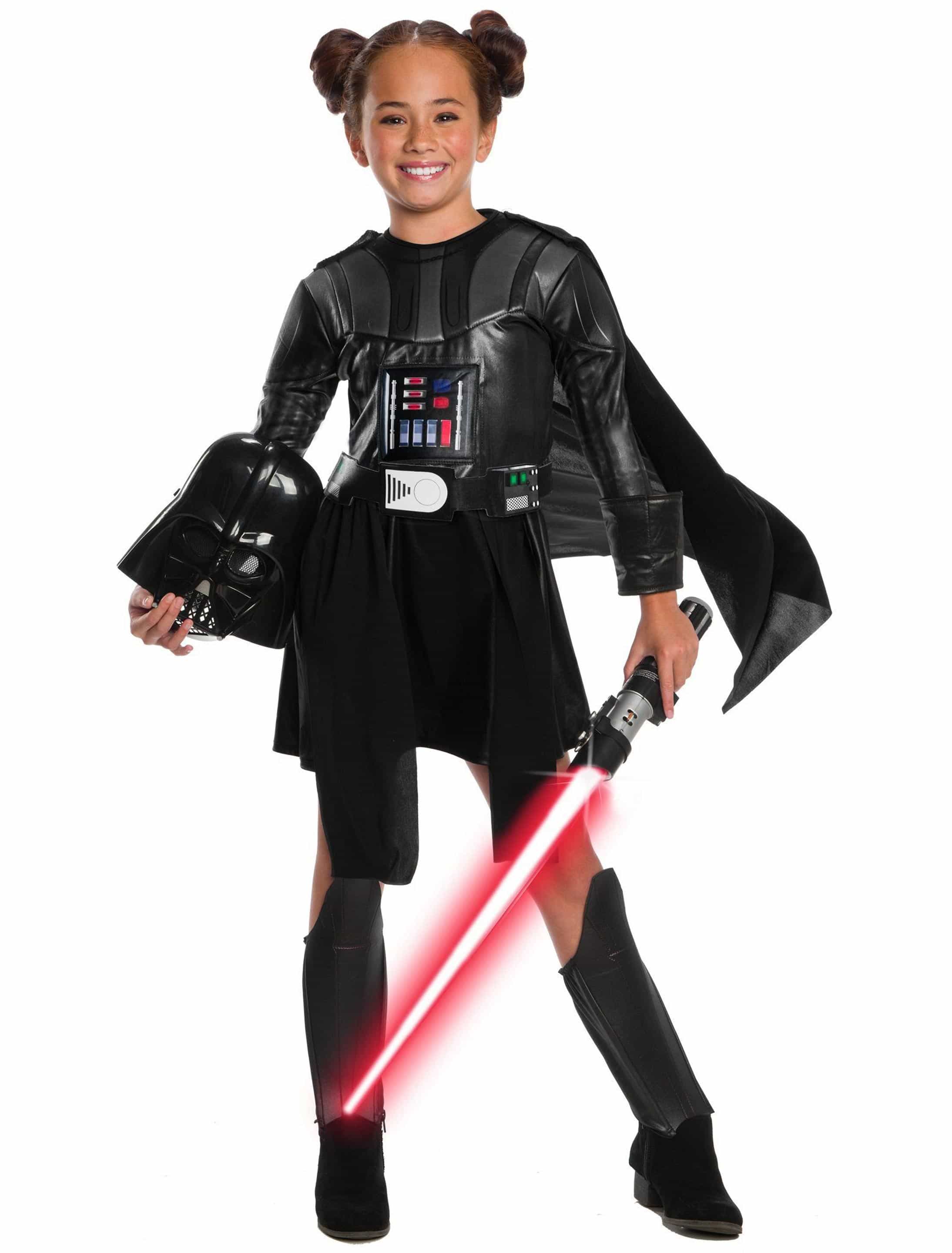 Darth Vader classic deluxe Kinder schwarz S Darth Vader classic deluxe Kinder schwarz S