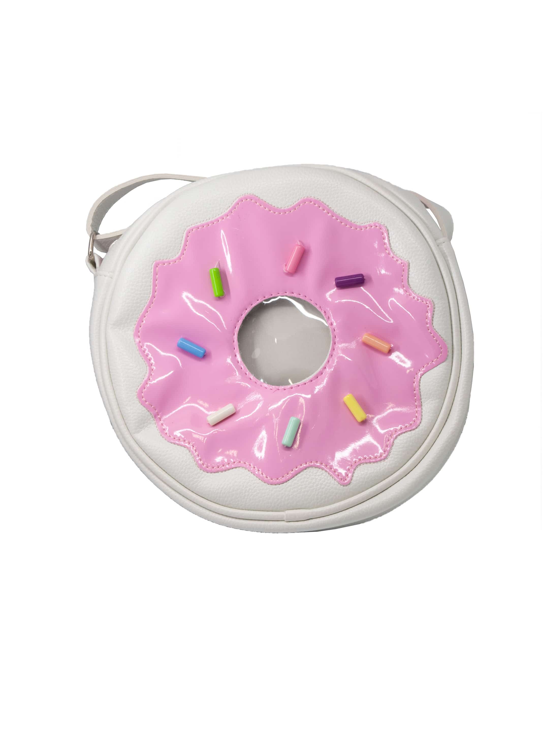 Tasche Candy Donut rosa/weiß
