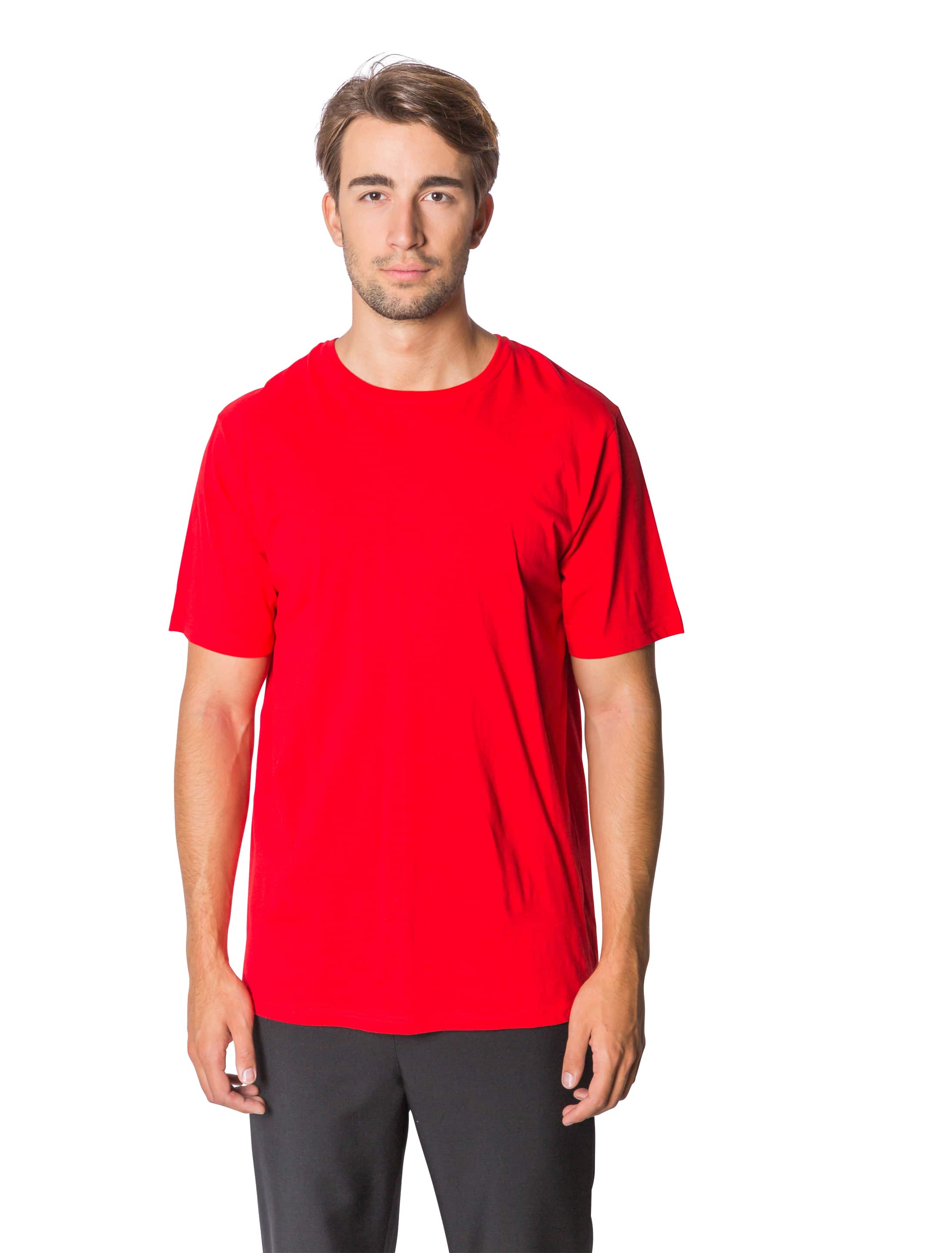 T-Shirt Herren rot L