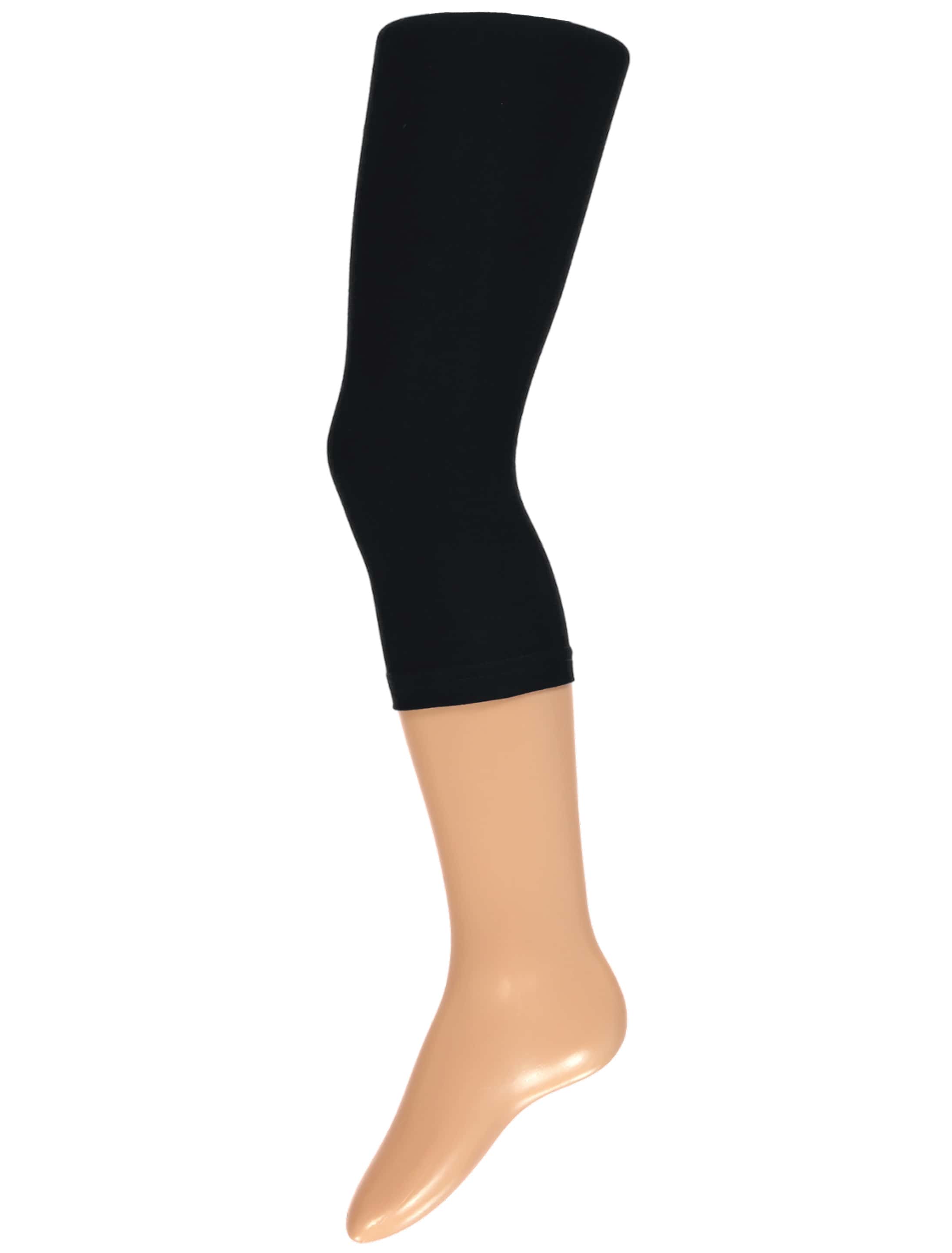 Leggings Kinder schwarz 140-146