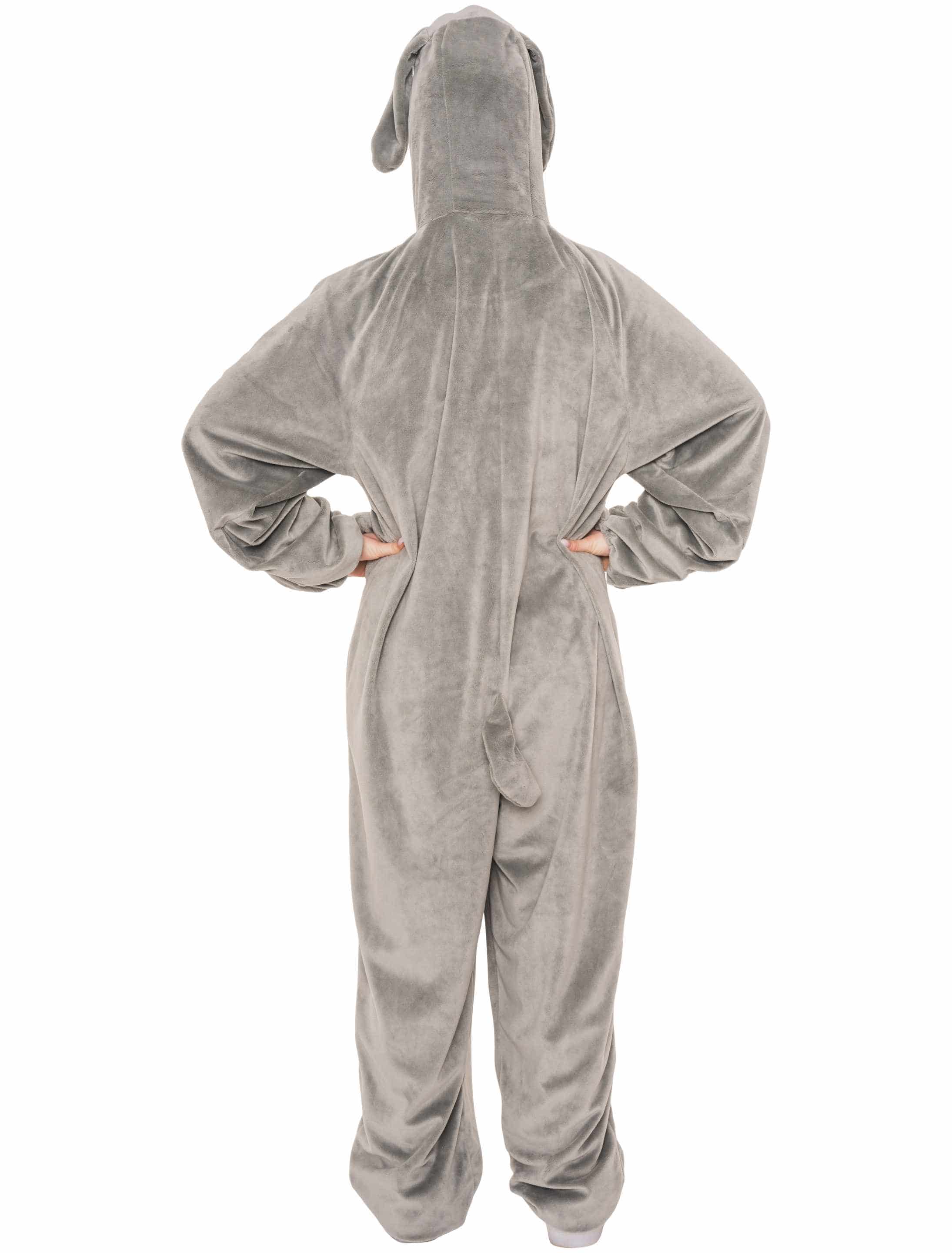 Overall Plüsch Hund Damen grau 34/36 Overall Plüsch Hund Damen grau 34/36