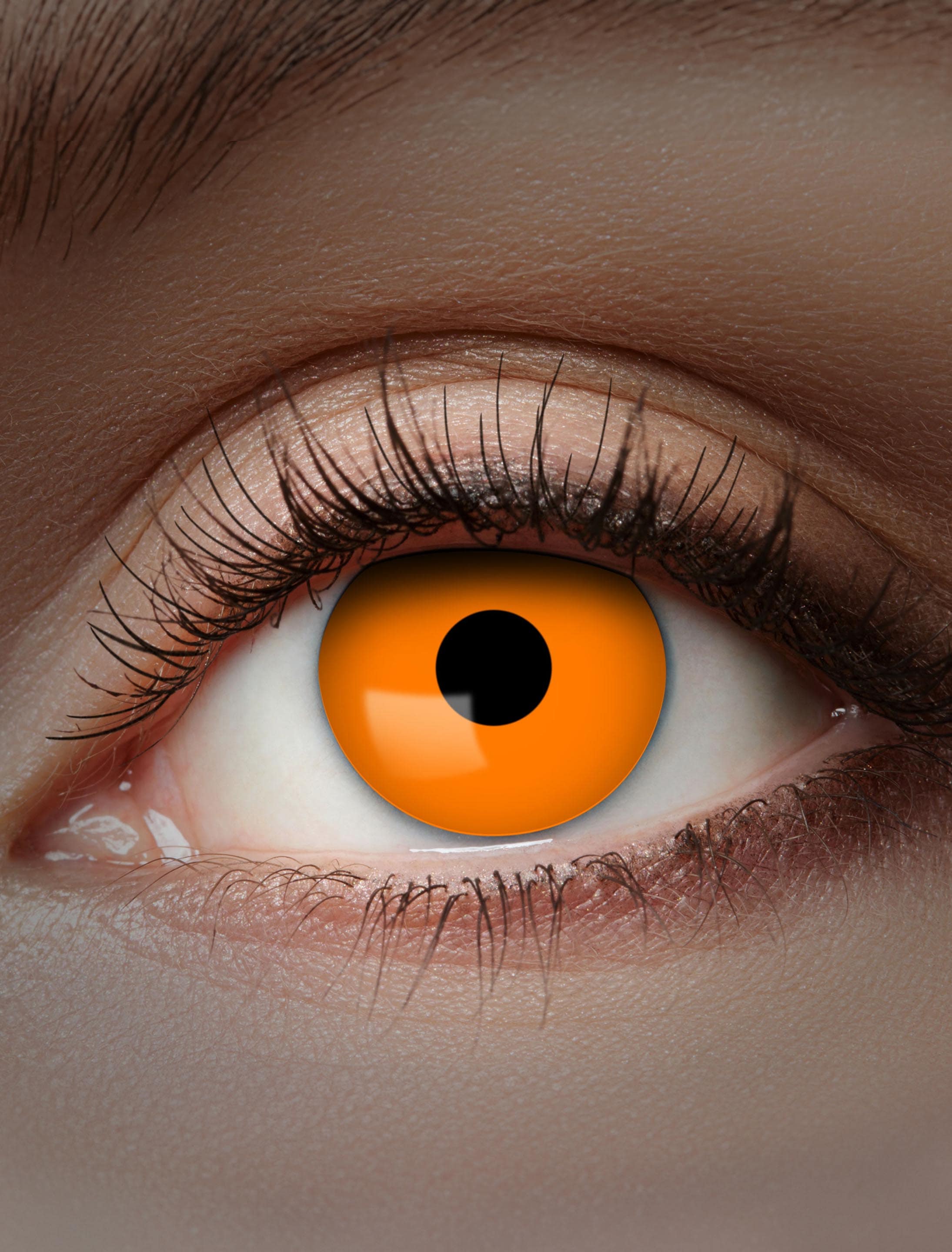 Kontaktlinsen UV Flash Orange