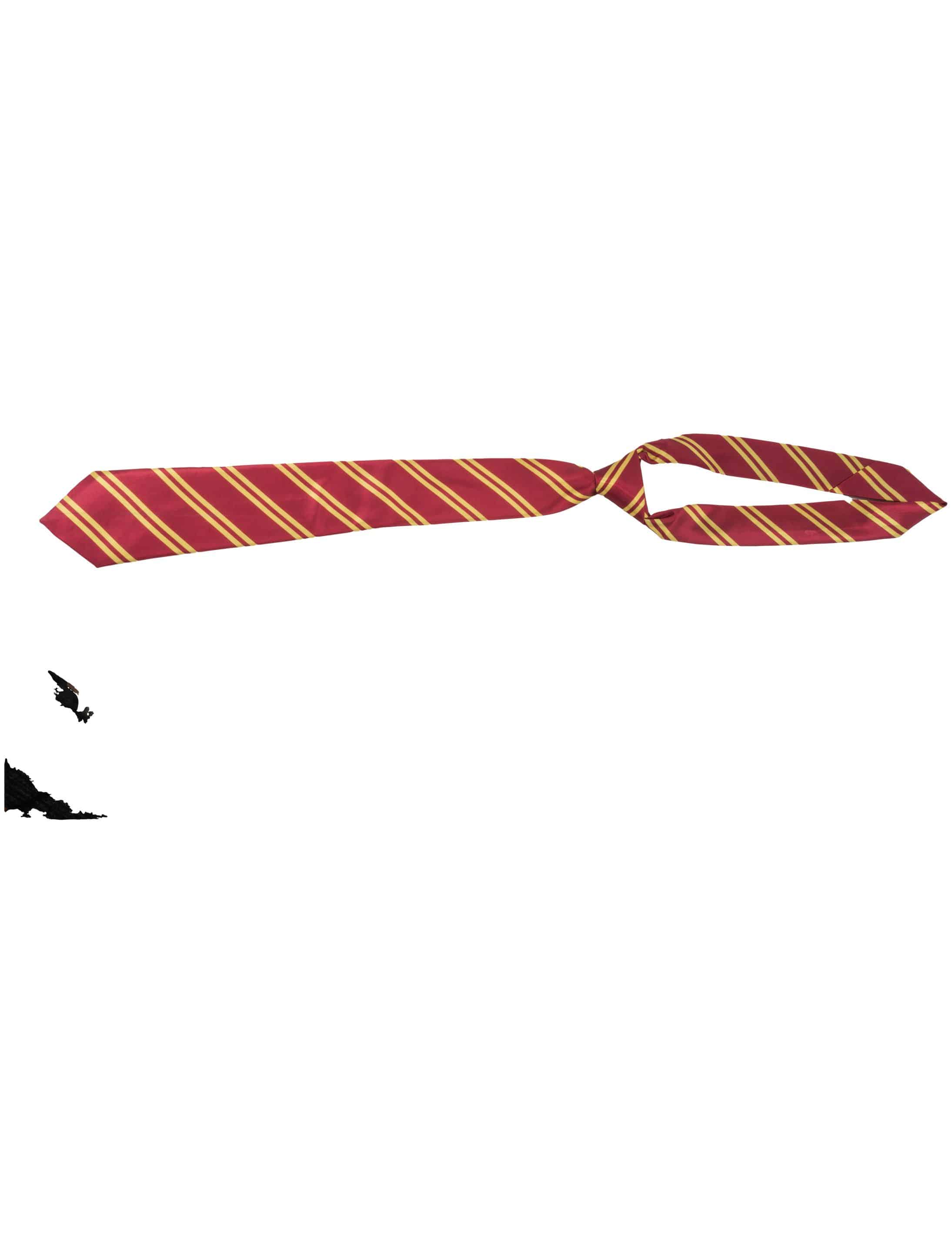 Krawatte Zauberer rot/gold
