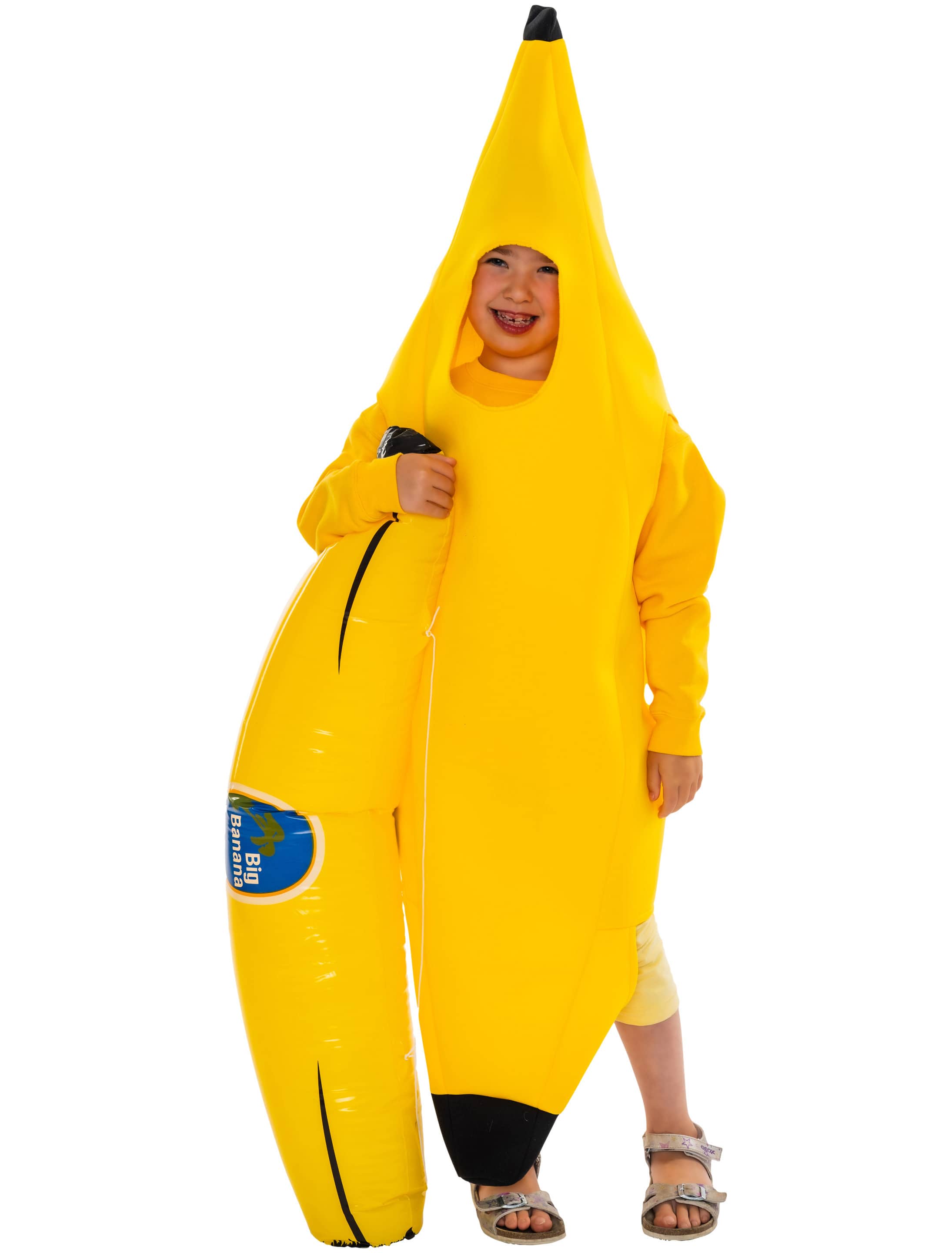 Kostüm Banane Kinder gelb one size Kostüm Banane Kinder gelb one size