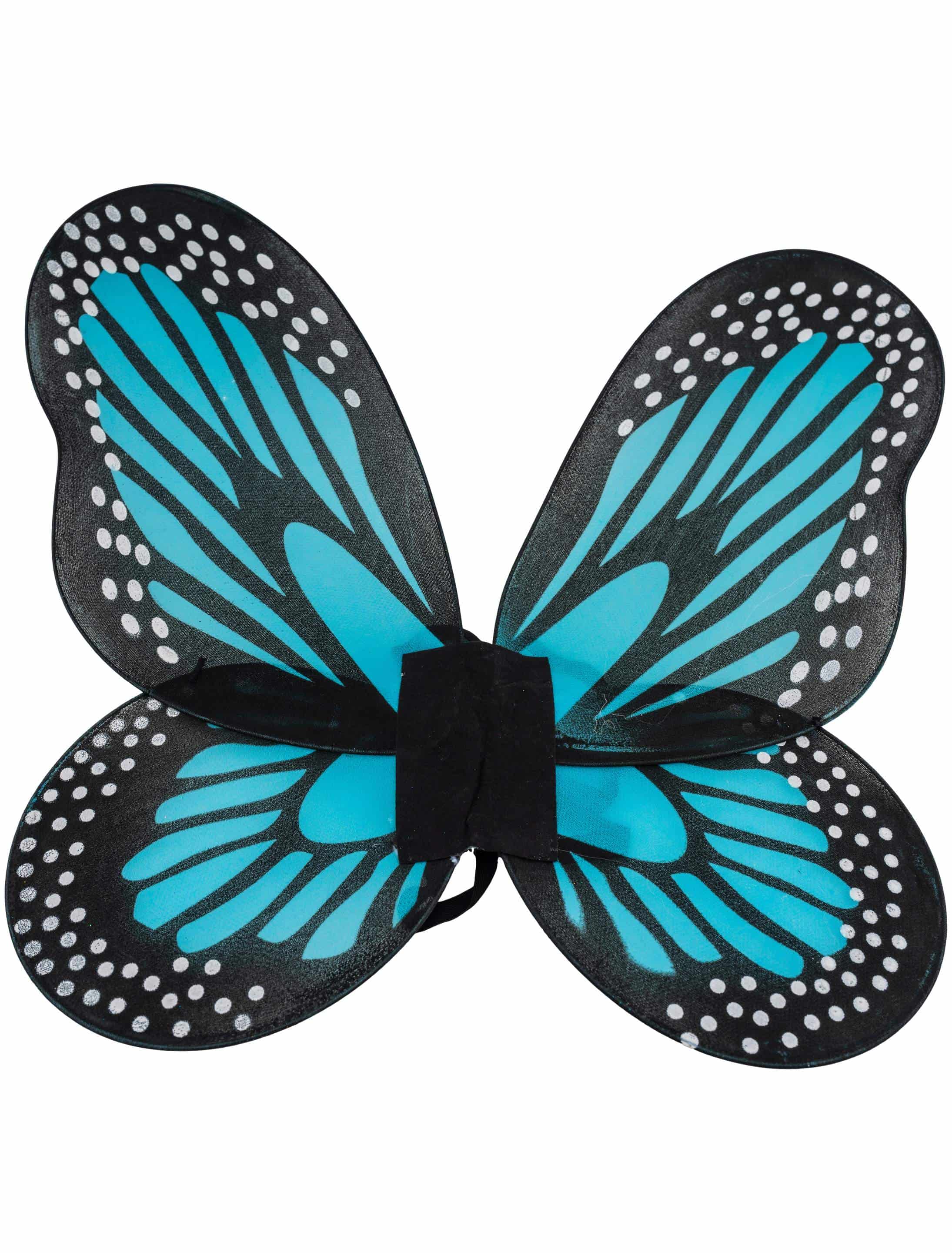 Schmetterlingsflügel blau 61 x 50 cm