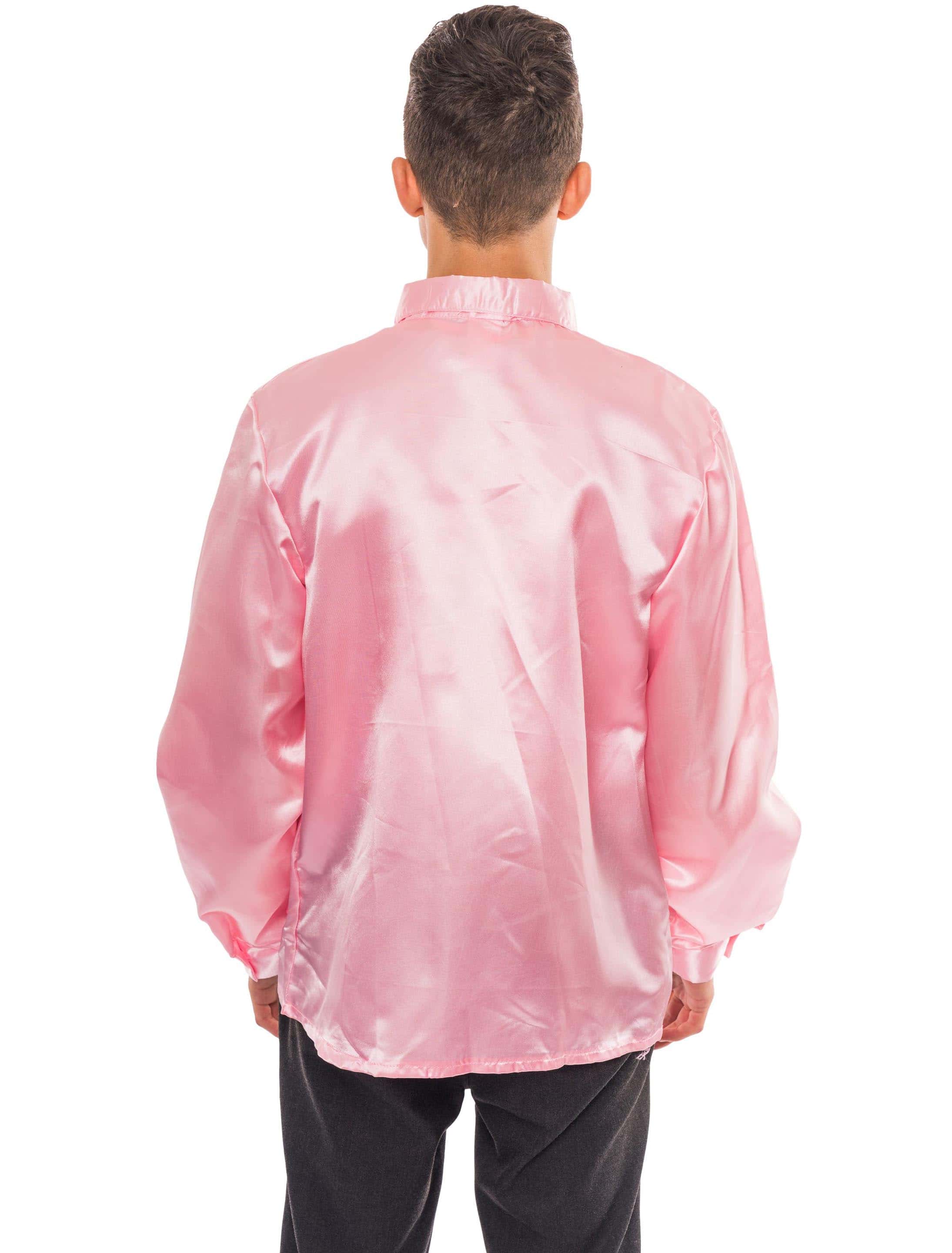 Discohemd Herren pink XL