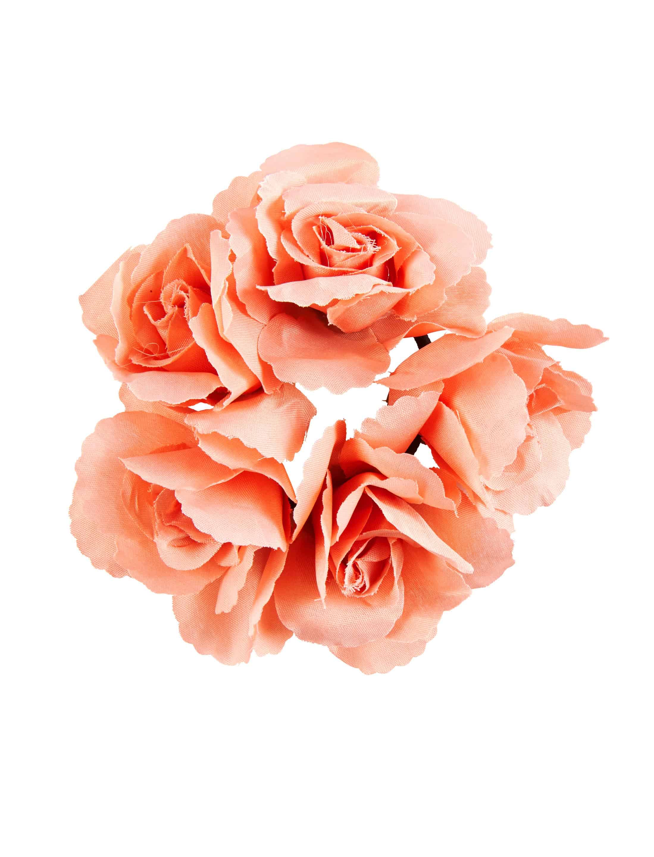 Blumenarmband apricot