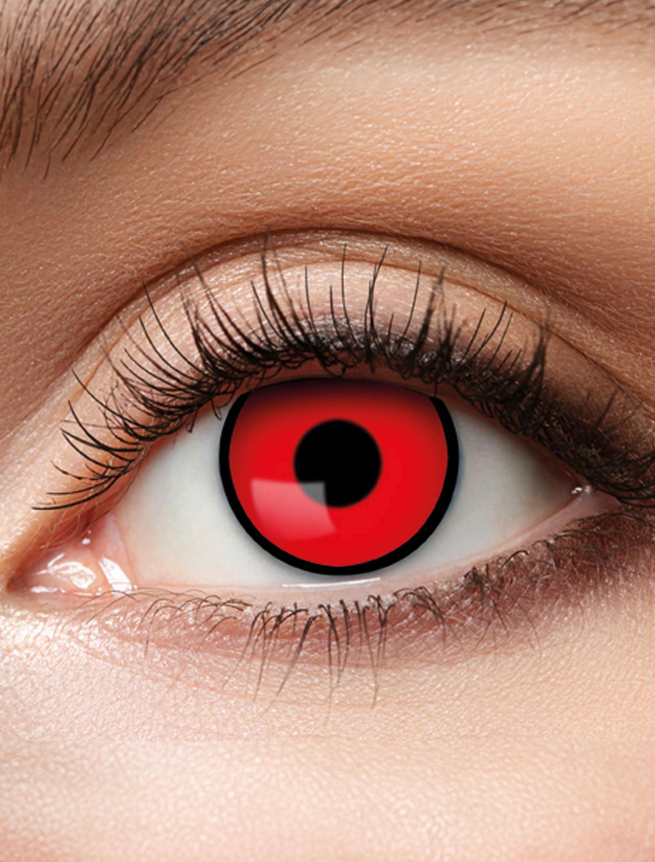 Kontaktlinsen Red Manson