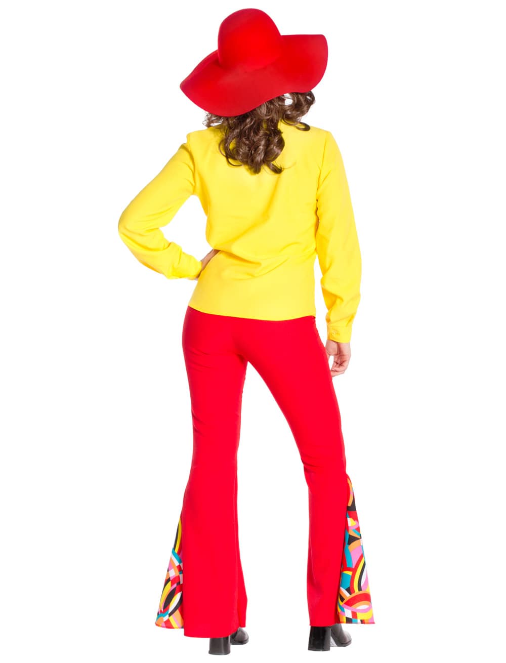 Schlaghose Hippie Damen rot Damen rot 38 Schlaghose Hippie Damen rot Damen rot 38